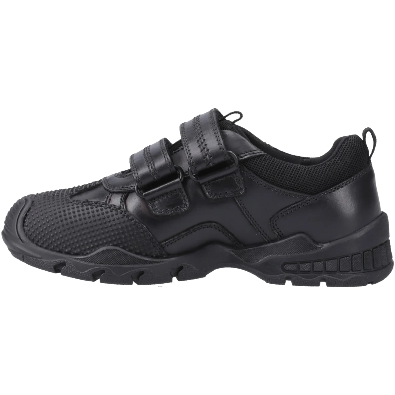 Hush Puppies Mens Tristen Touch Fastening Snr Black - Image 2