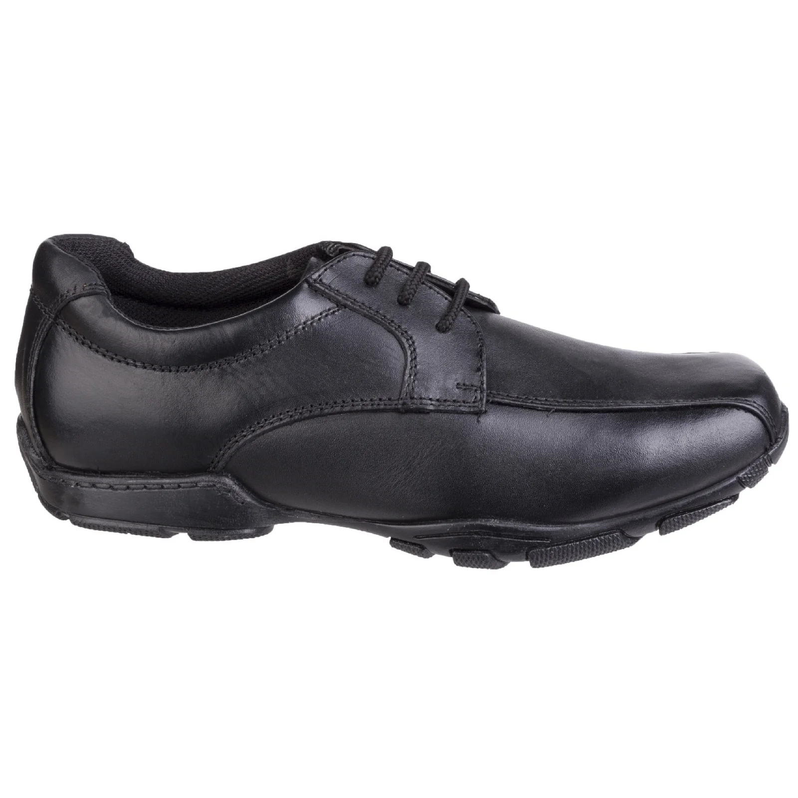 Hush Puppies Mens Vincente Senior School Shoe Black