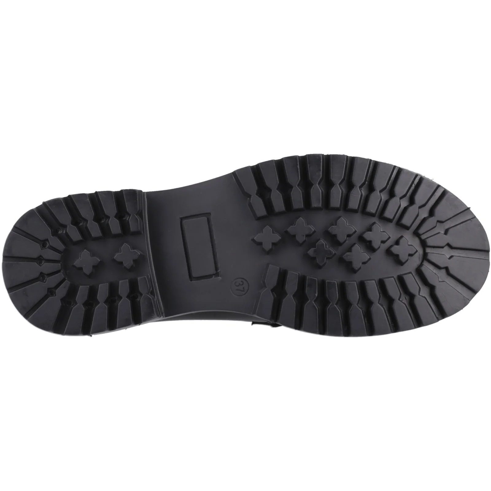 Hush Puppies Womens Abigail Senior Shoe Black - Image 3