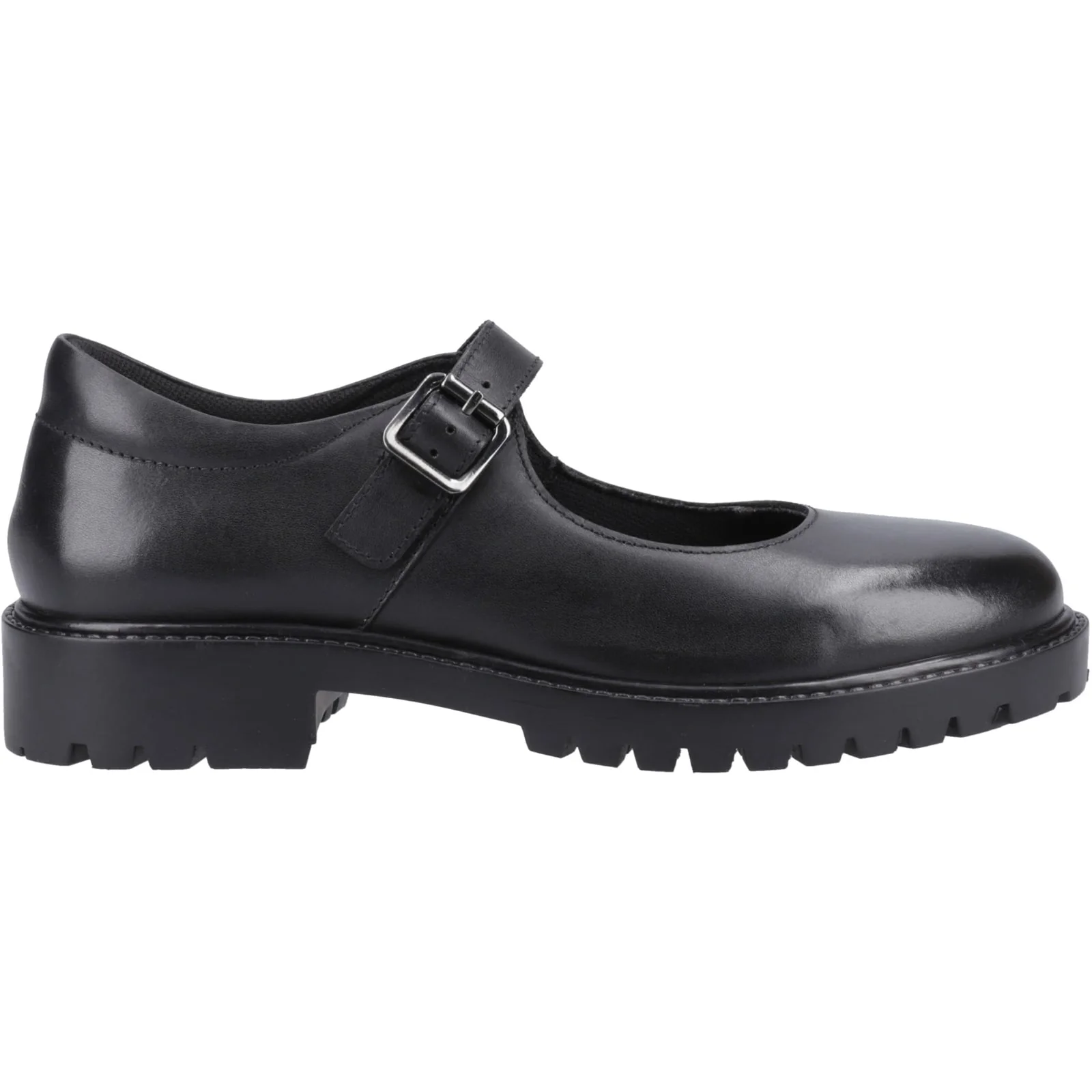 Hush Puppies Womens Aurora Senior Shoe Black
