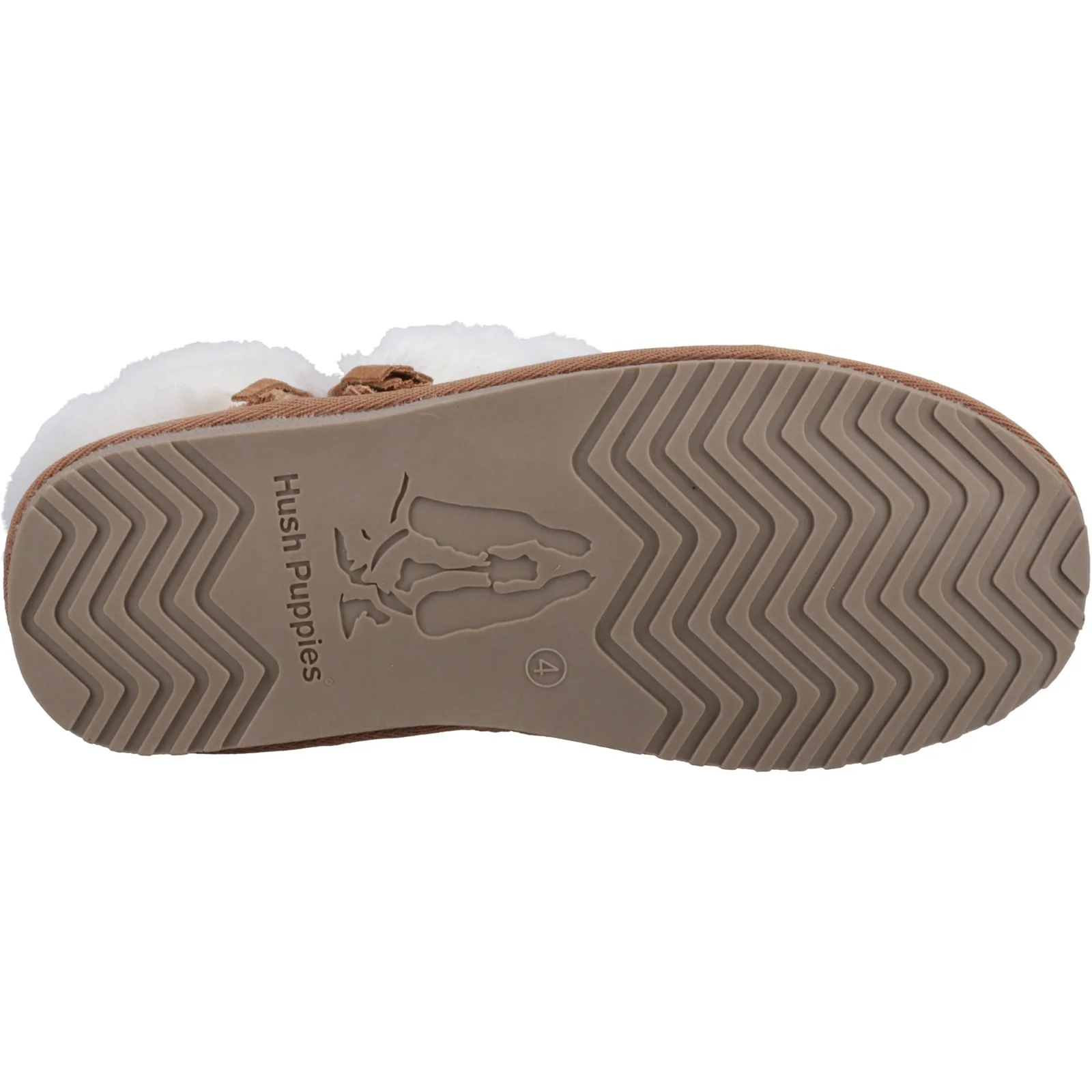 Hush Puppies Womens Ayana Slippers Tan - Image 2