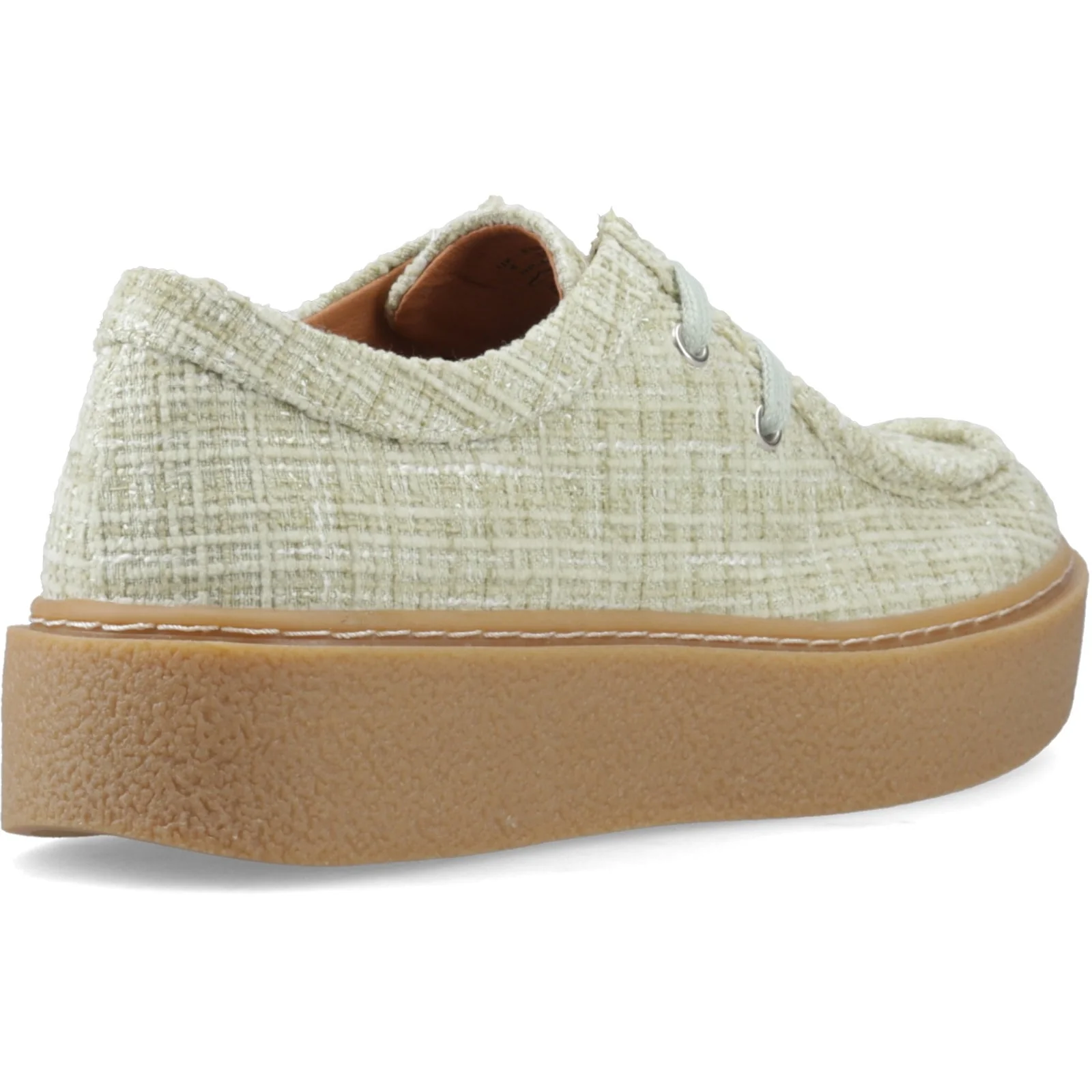 Hush Puppies Womens Bridie Textile Mocc Toe Mint - Image 4