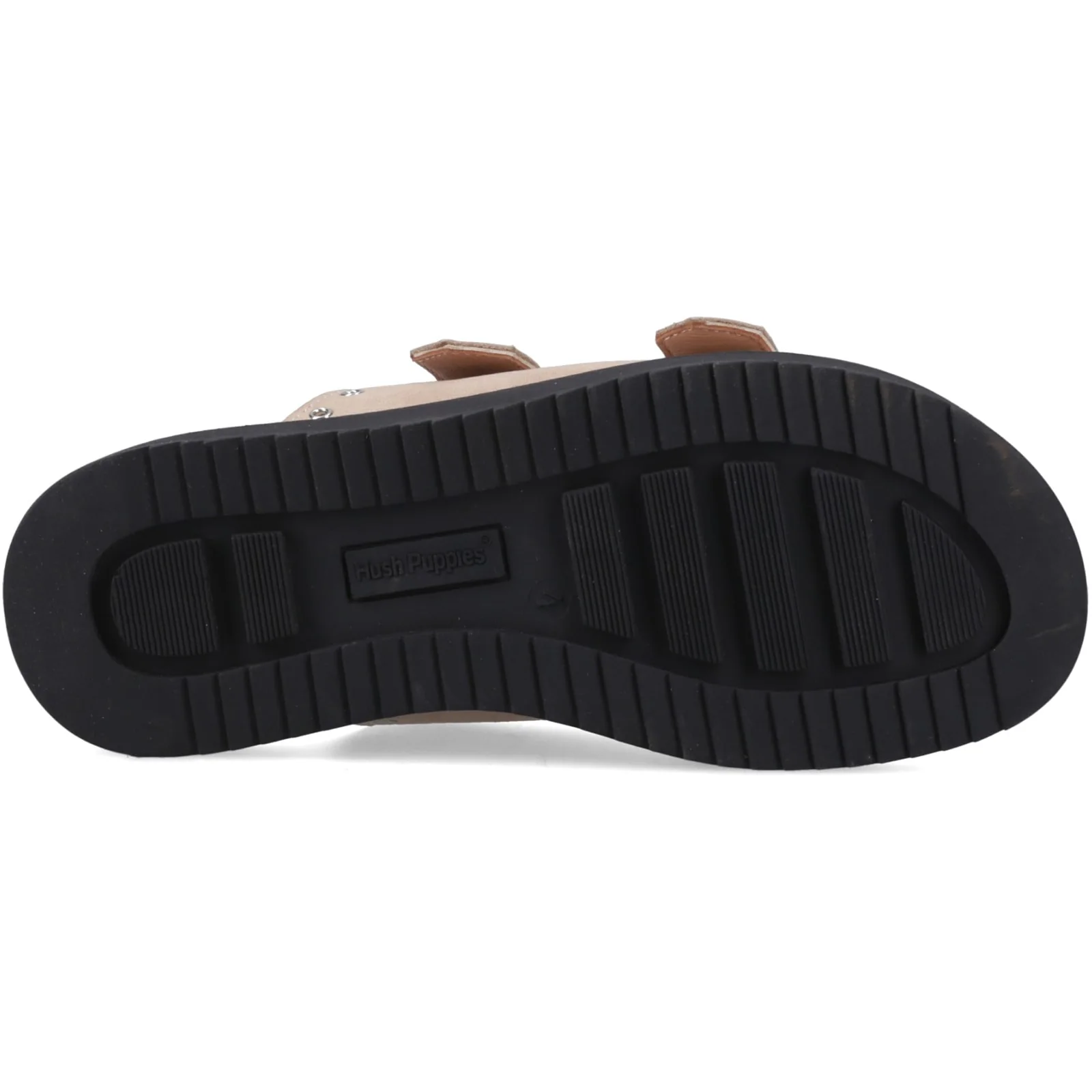 Hush Puppies Womens Christine Mule Sandal Taupe - Image 3