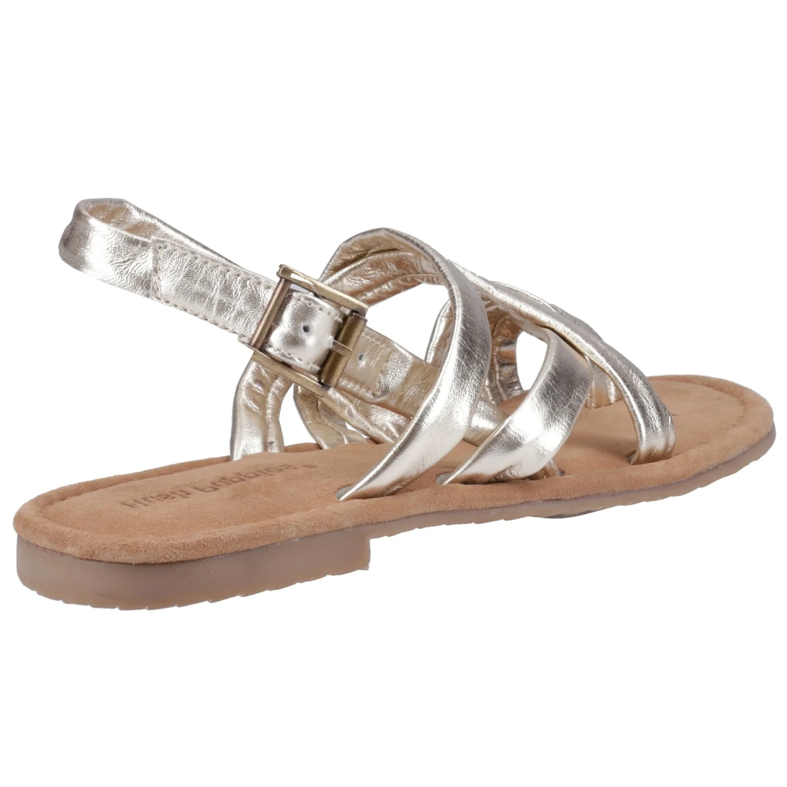 Hush Puppies Womens Hope Sandal Gold - Image 4
