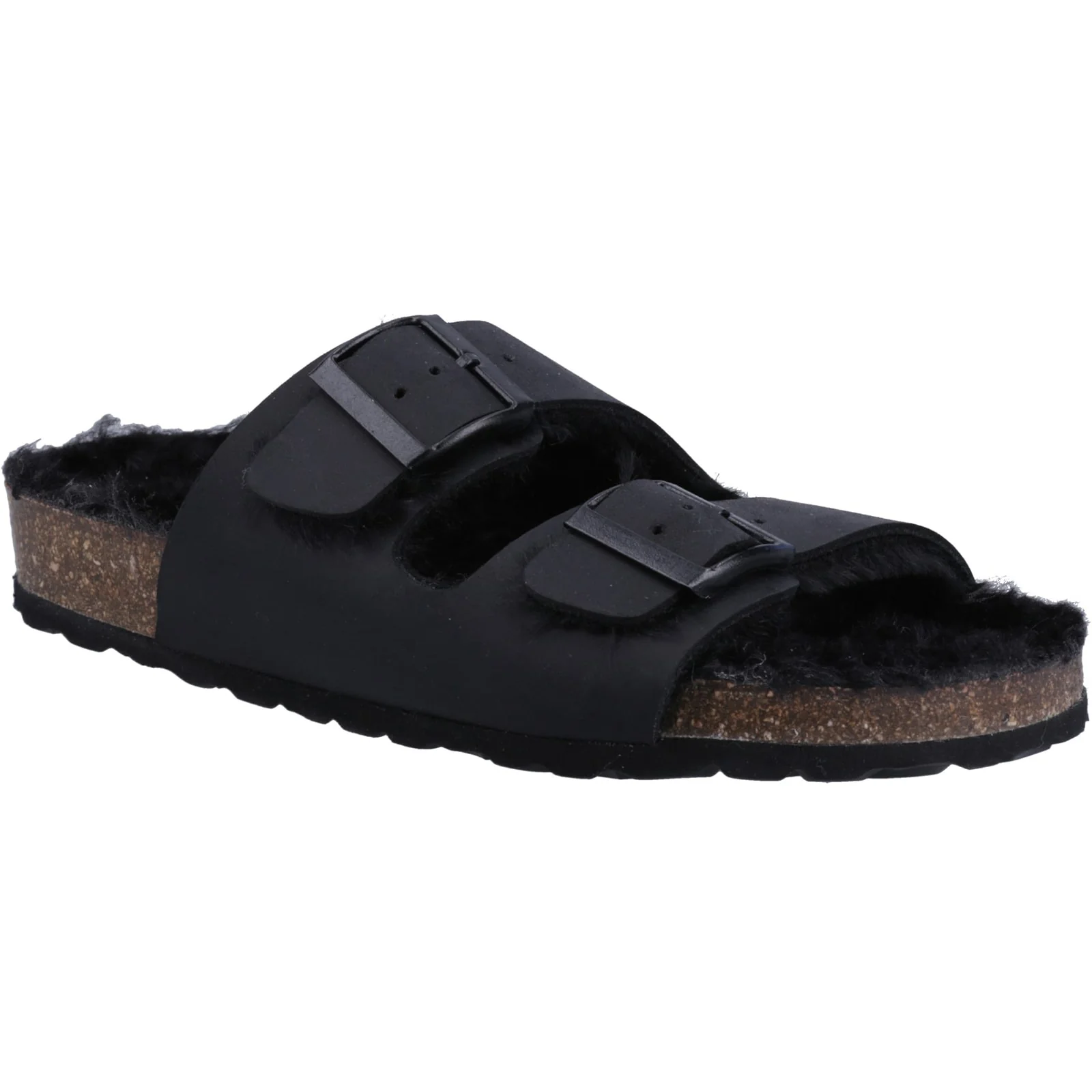 Hush Puppies Womens Jessie Mule Slipper Black - Image 4
