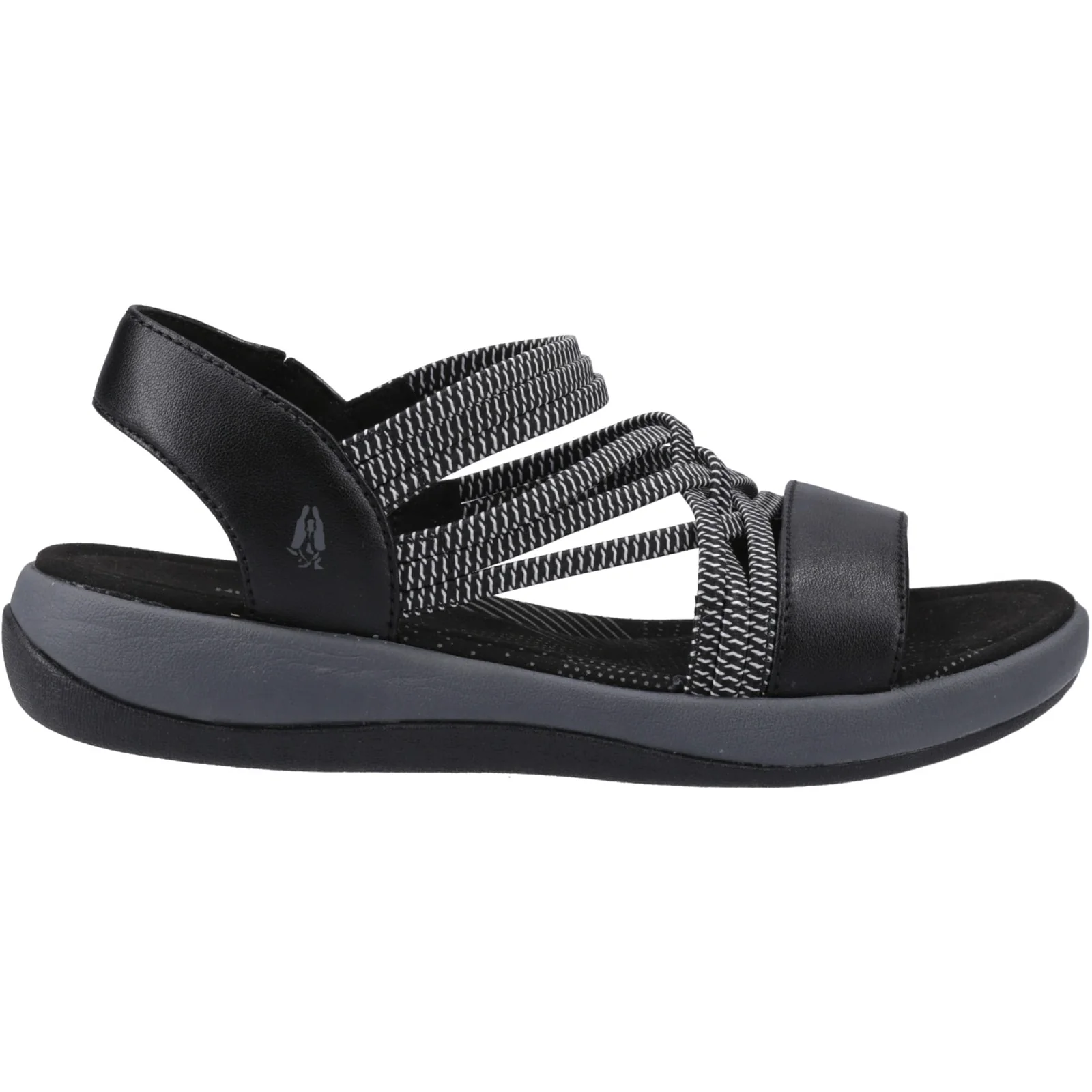 Hush Puppies Womens Susanna Sandal Black