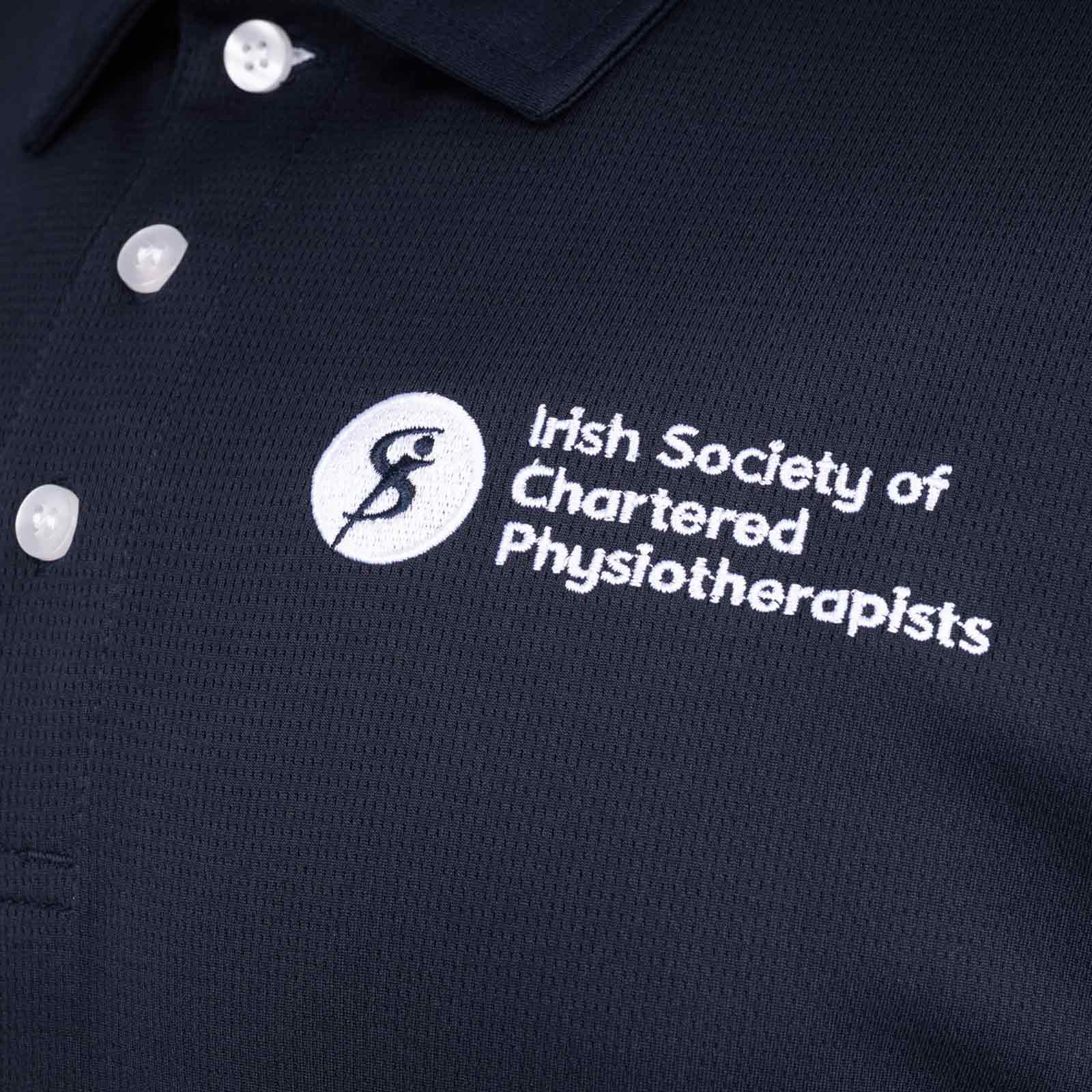 Irish Society Of Chartered Physiotherapists Unisex Polo Shirt - Image 7