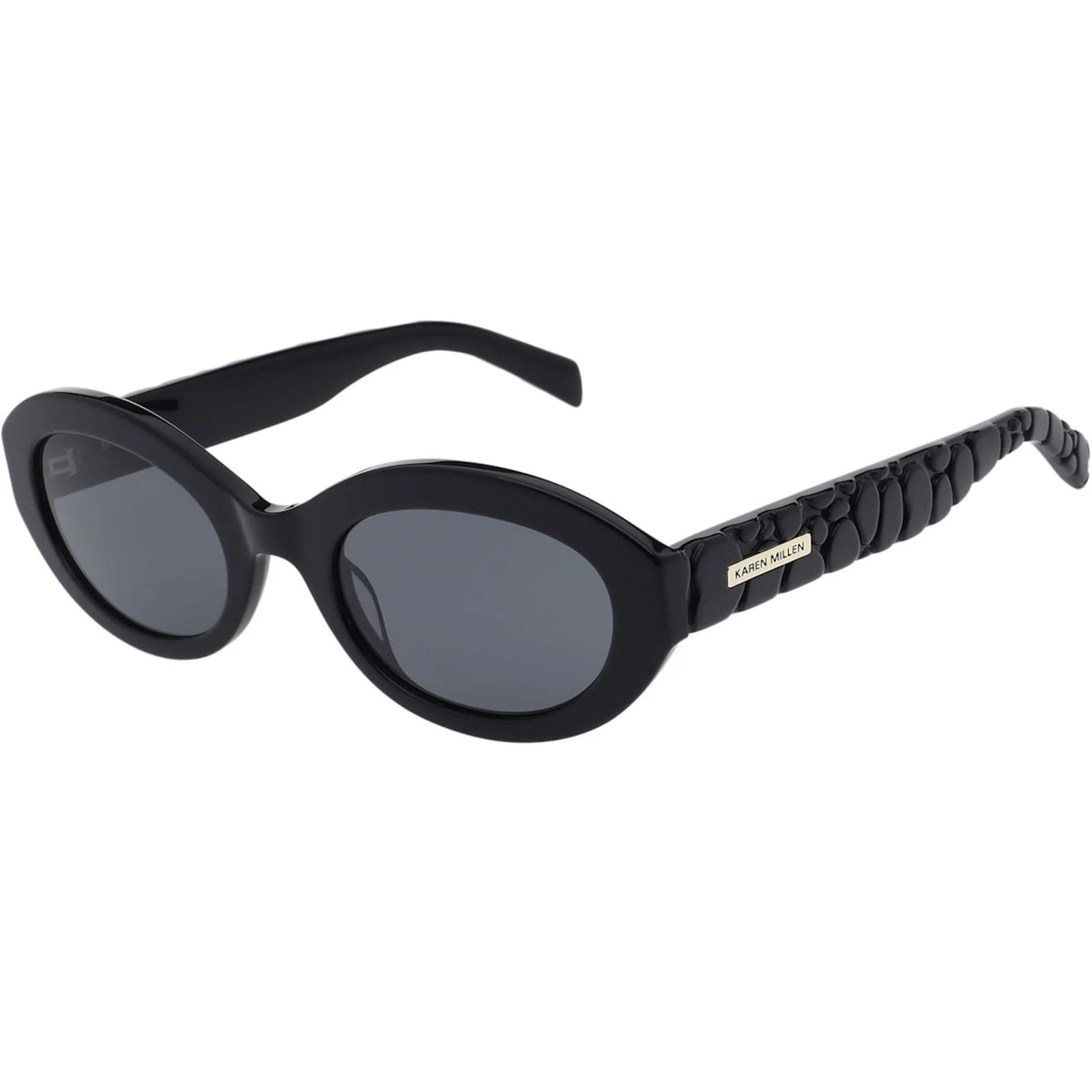 Karen Millen Unisex KM507300152 Sunglasses Black - Image 2