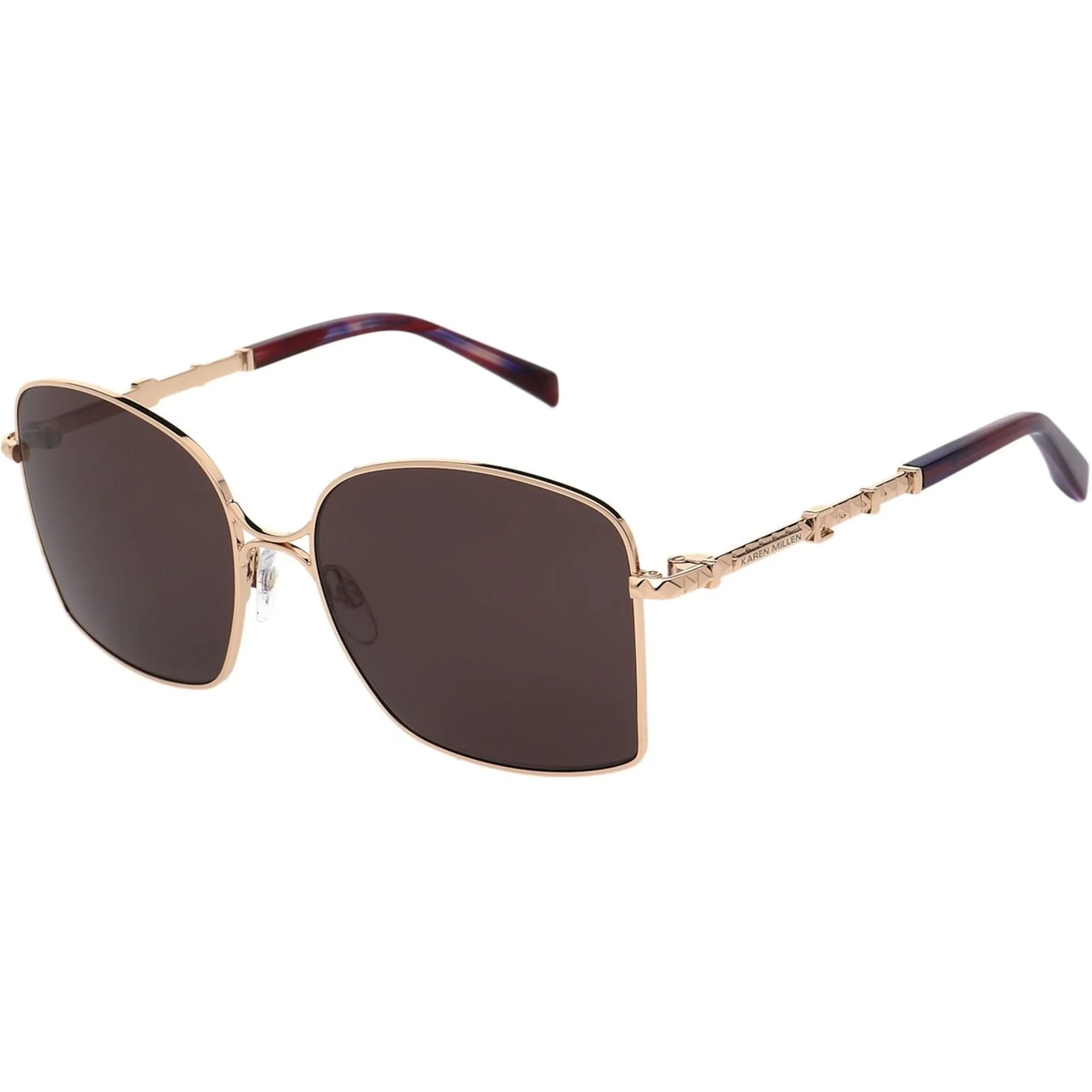 Karen Millen Unisex M702440157 Sunglasses Red - Image 2