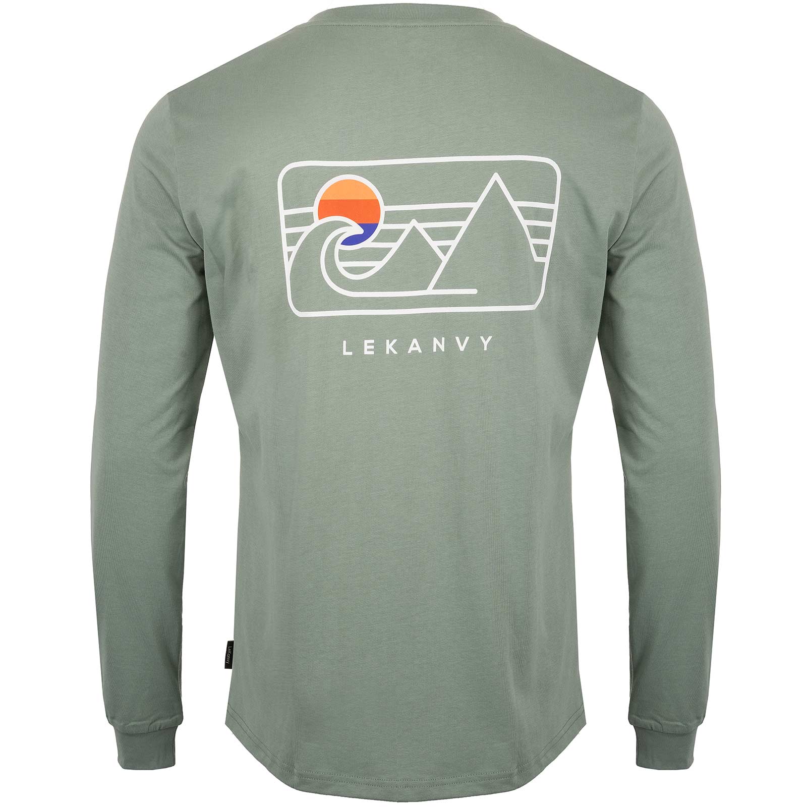 LeKanvy Travel Long Sleeve Top - Sage Green - Image 4