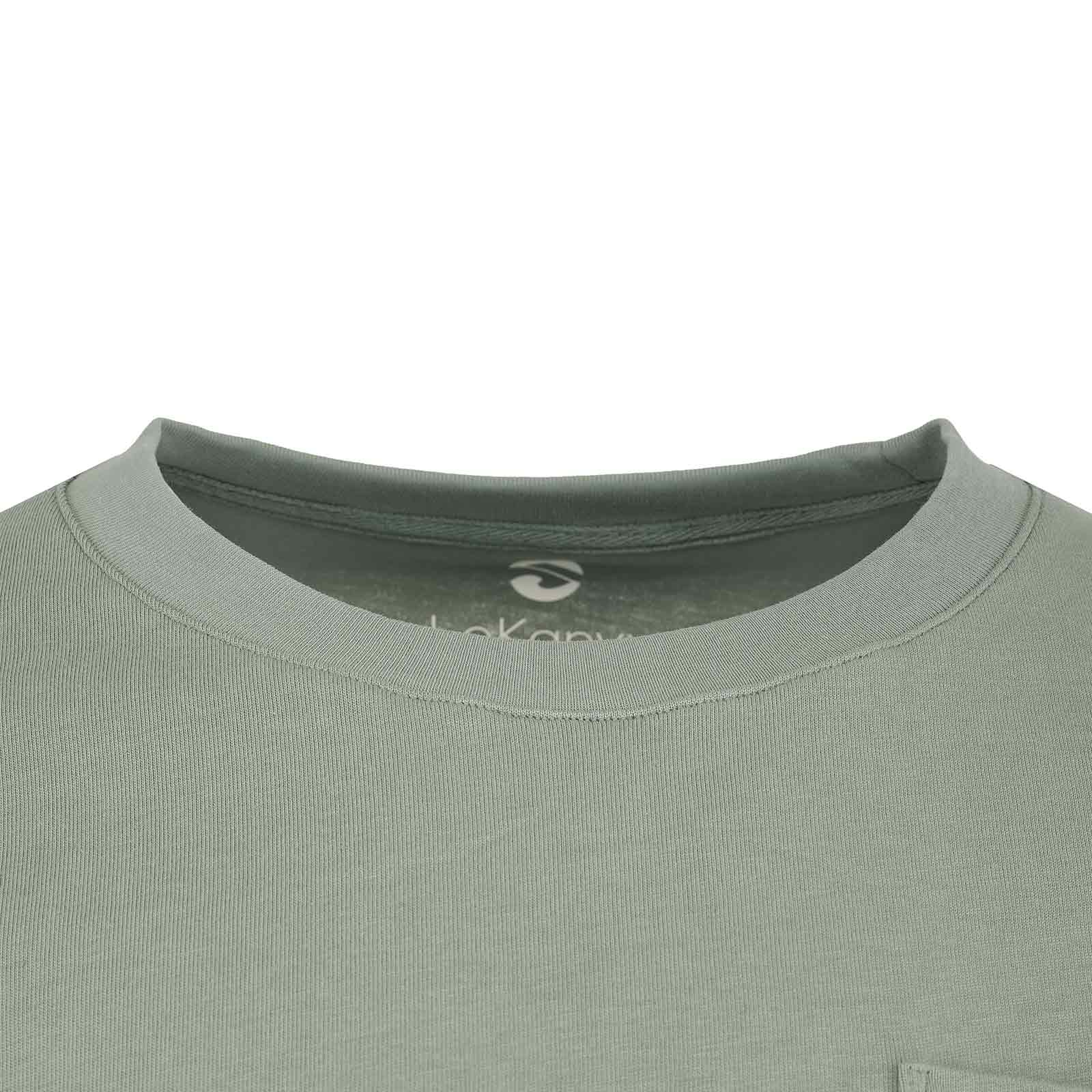 LeKanvy Travel Long Sleeve Top - Sage Green - Image 6