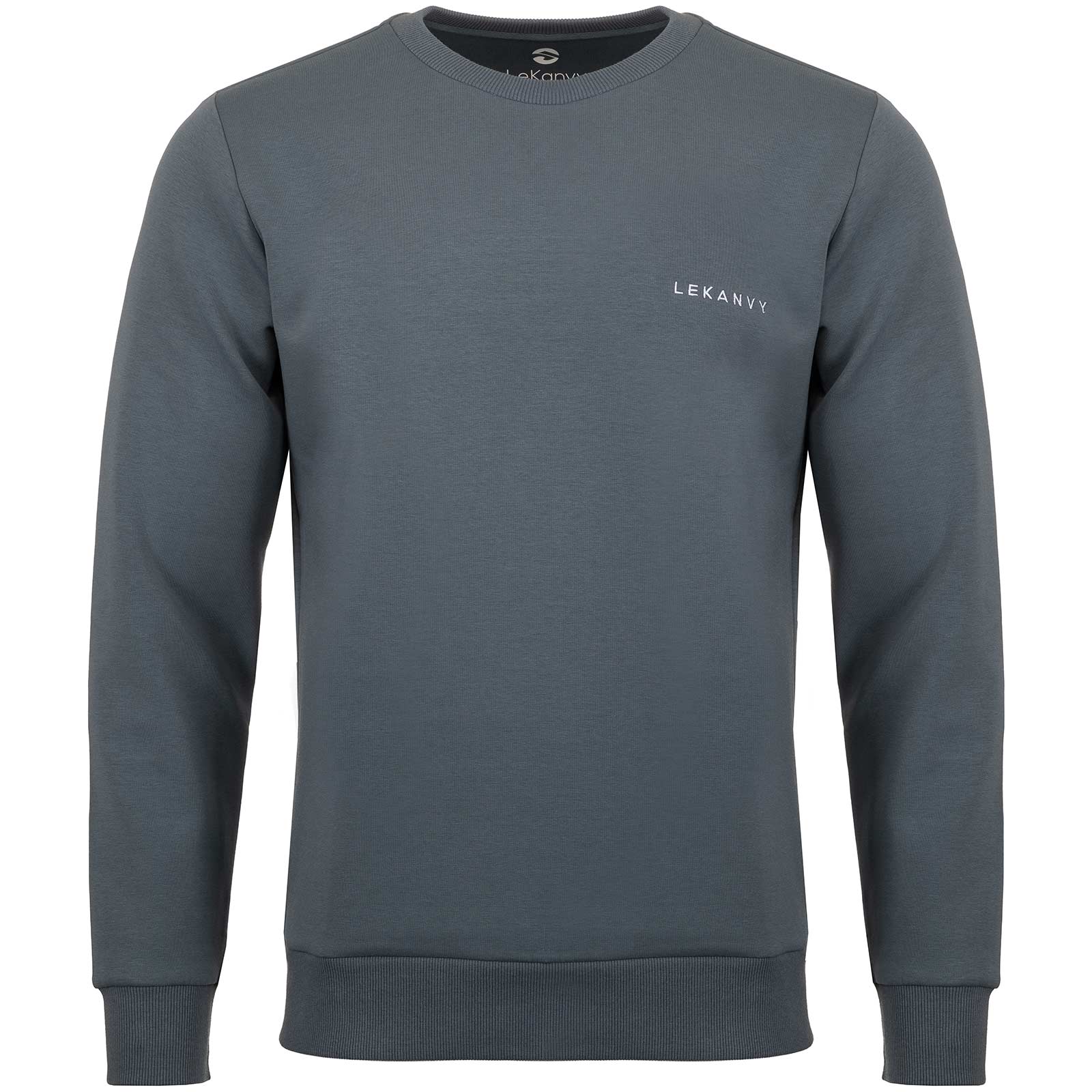 LeKanvy Versatile Unisex Crew Neck -Navy - Image 3