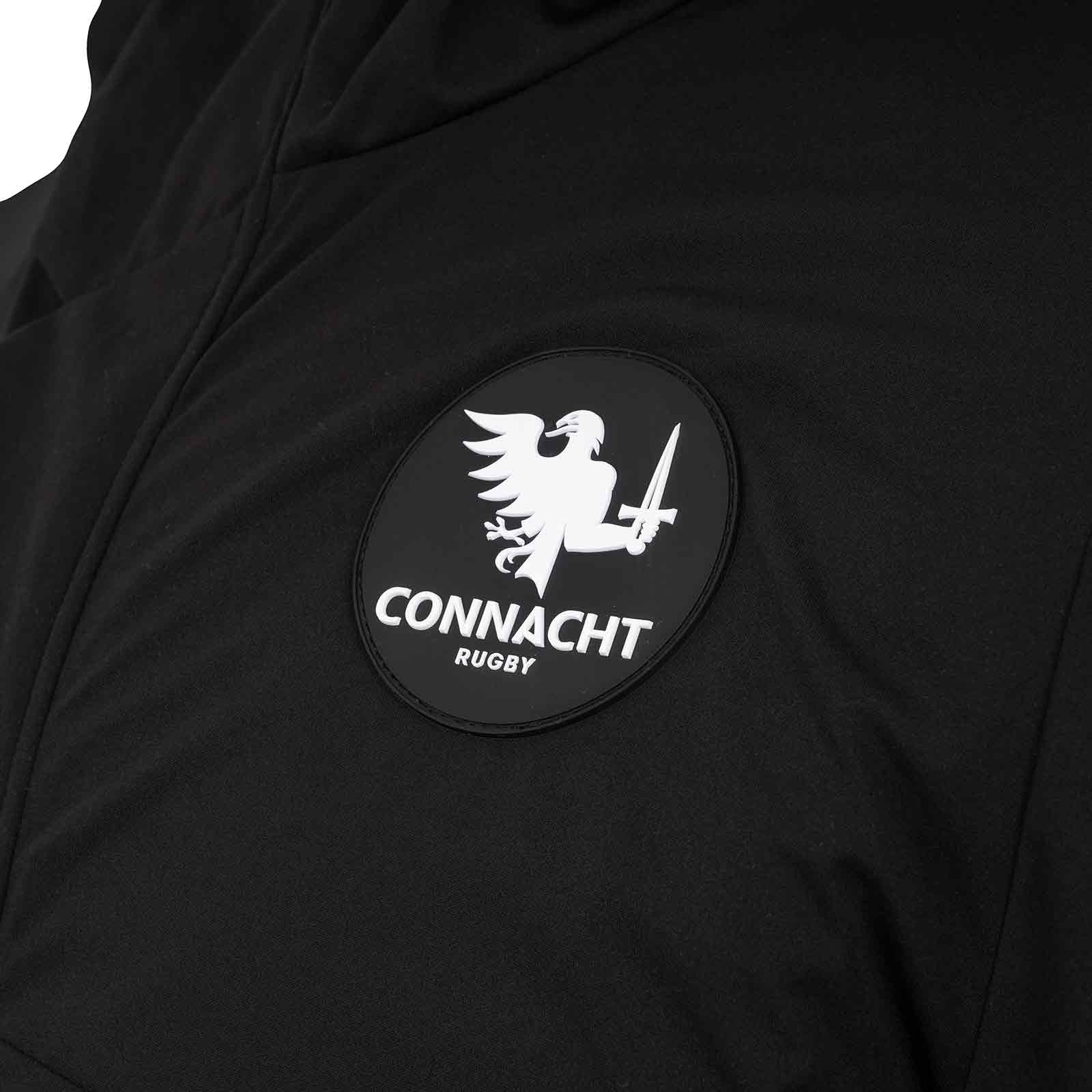 Macron Connacht Rugby 2025/26 Mens Waterproof Parka Jacket - Image 4