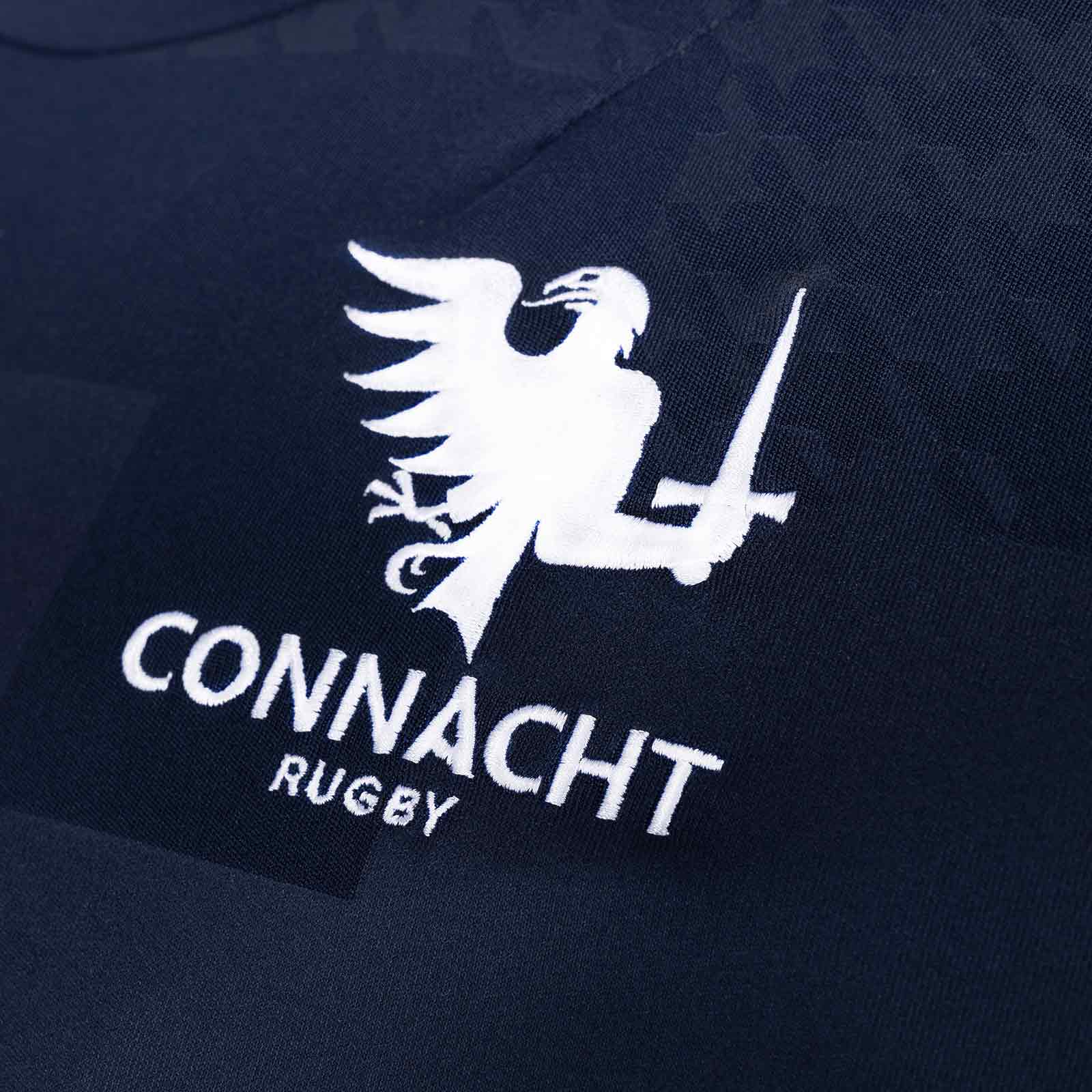 Macron Connacht Rugby 2025/26 Kids Short Sleeved Training T-Shirt - Image 4