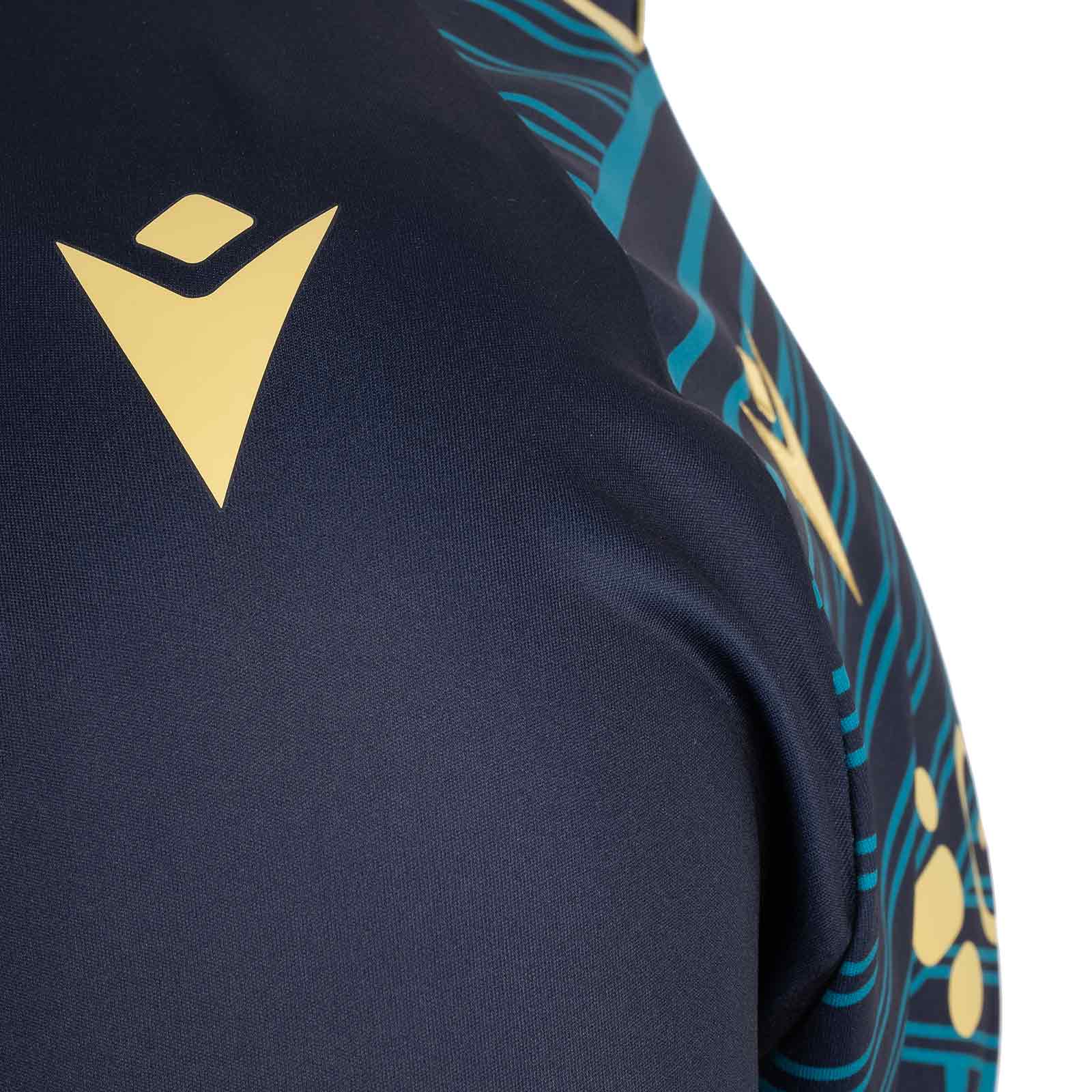 Macron Connacht Rugby 2025/26 Kids Warm Up Short Sleeved Jersey - Image 5
