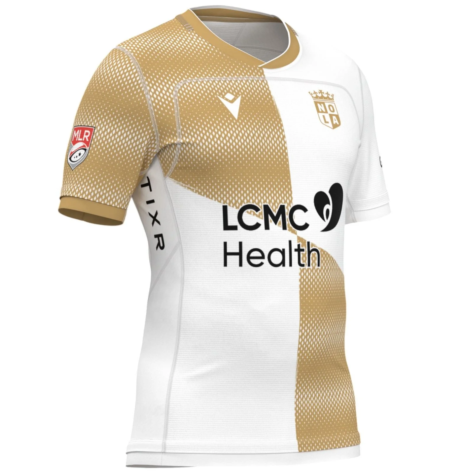 Macron Nola Gold Rugby 2025/26 Kids Official Home Jersey - Image 2