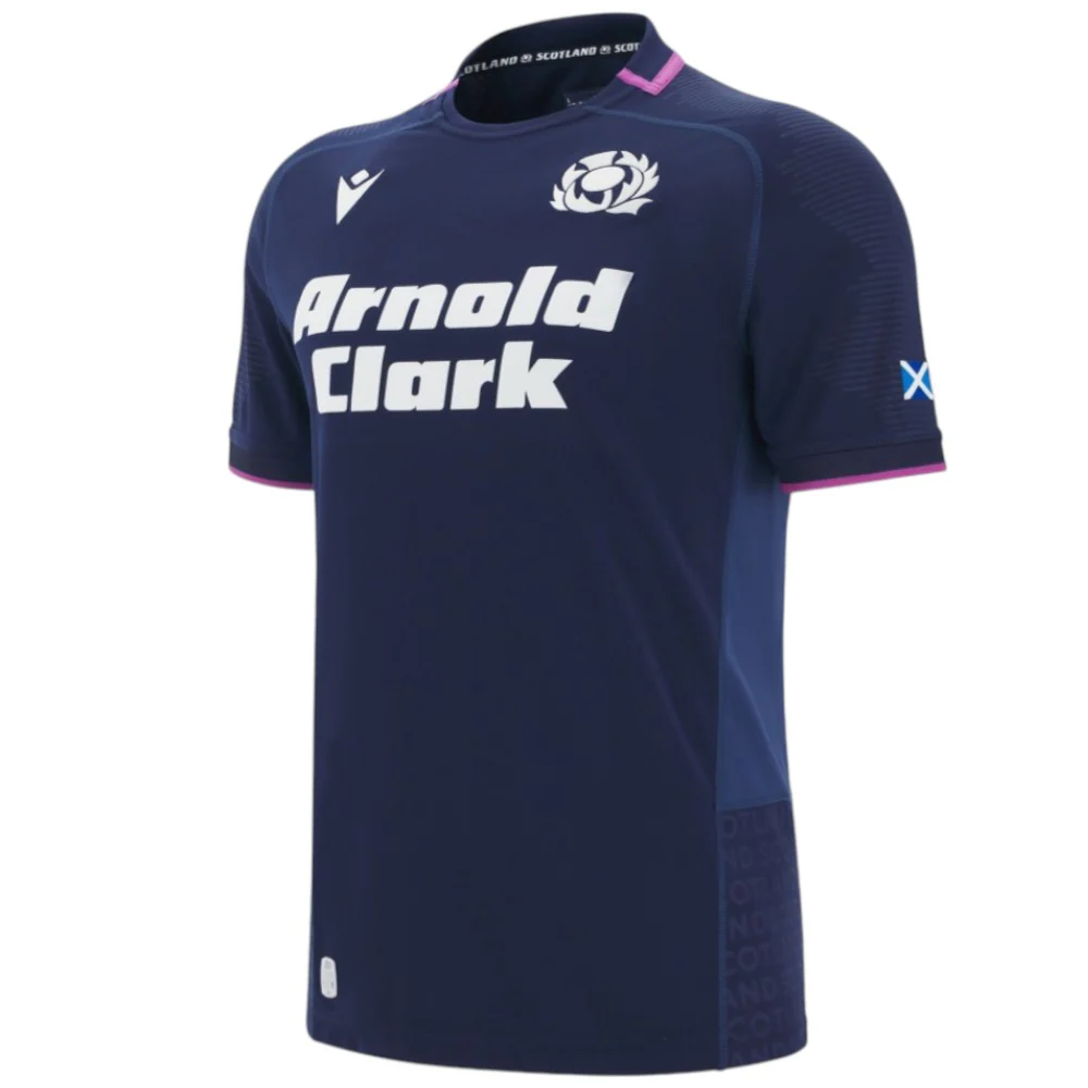 Macron Scotland Rugby 2025/26 Adults Home Replica Jersey