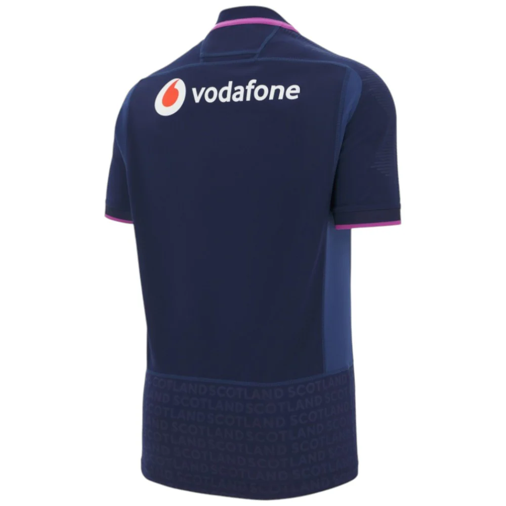 Macron Scotland Rugby 2025/26 Kids Home Replica Jersey - Image 2