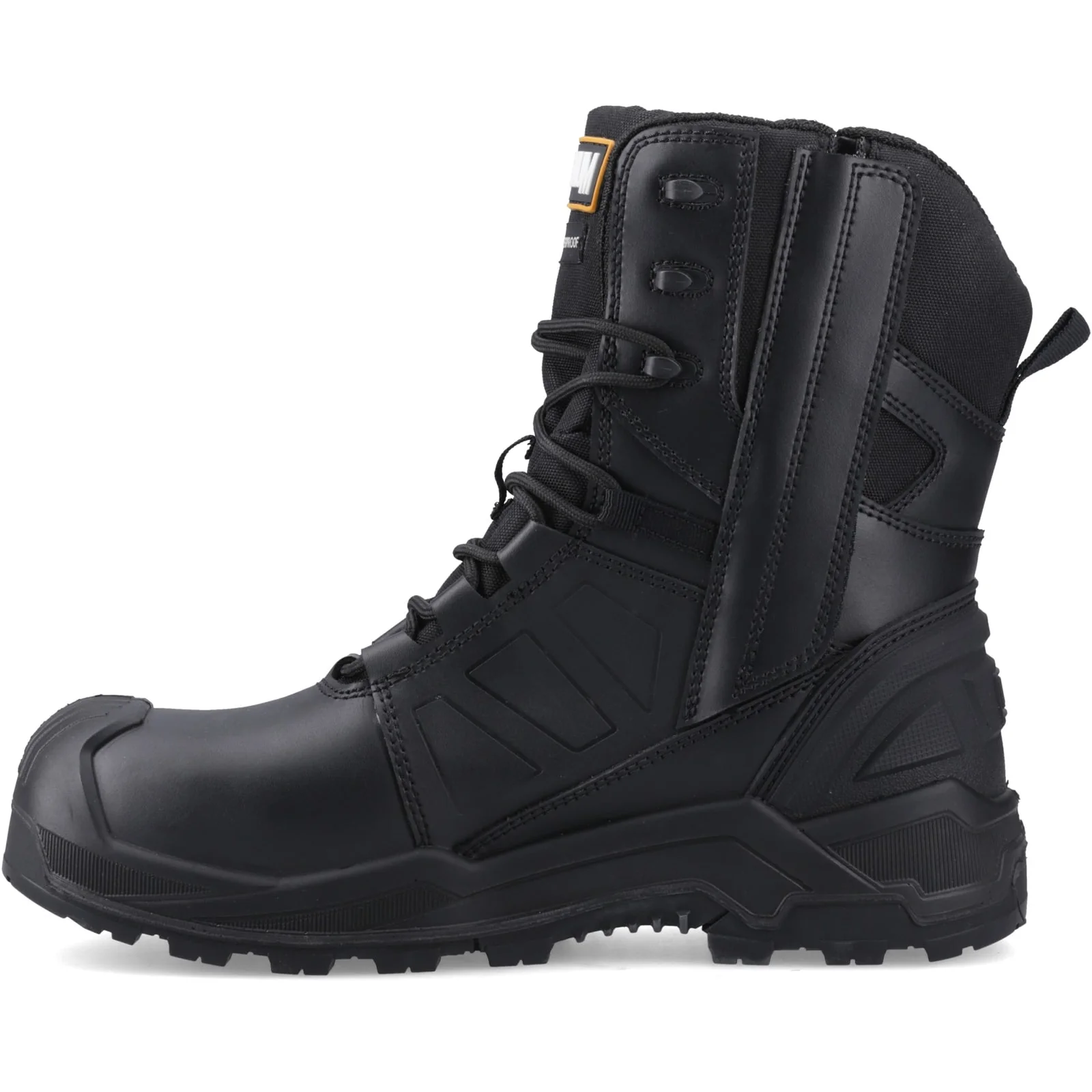 Magnum Mens Storm Force 8" Waterproof Safety Footwear Black - Image 2