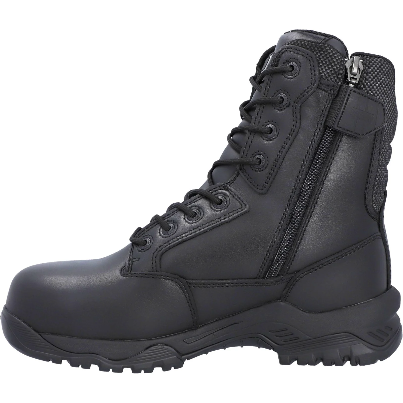 Magnum Unisex Strike Force 8.0 Side-Zip CT CP WP Uniform Safety Boot Black - Image 2