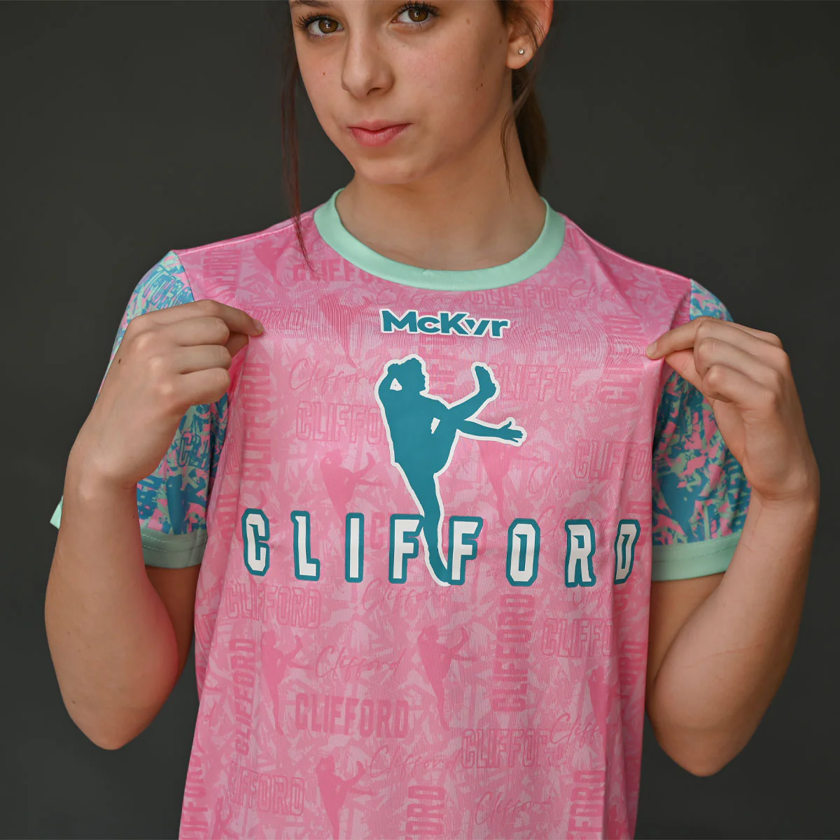 McKeever Clifford Girls Jersey – Pink - Image 7