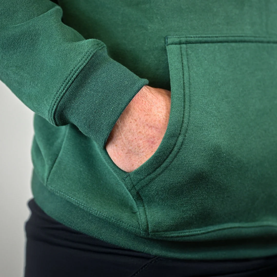 McKeever Clifford Mens Hoodie - Green - Image 6