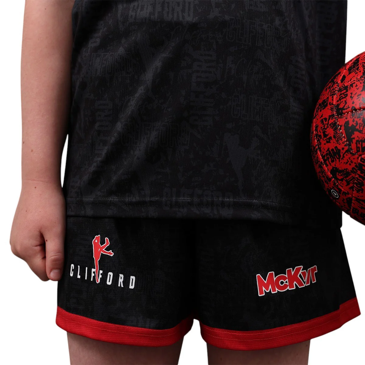 McKeever Clifford Kids Shorts – Black