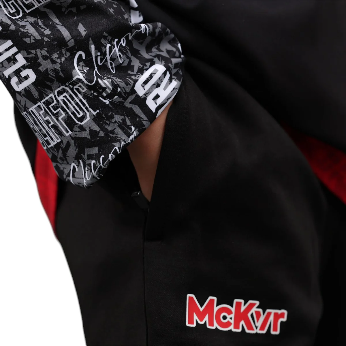 McKeever Clifford Kids Skinny Pants – Black - Image 3