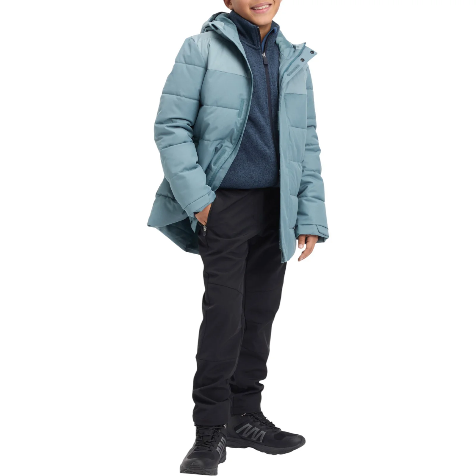 Mckinley Acosta Kids Padded Jacket Blue - Image 8