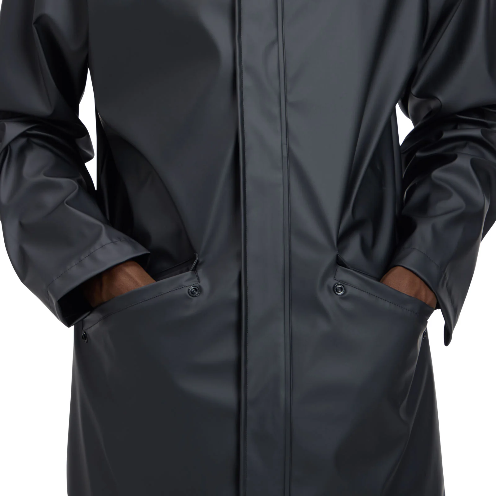 McKinley Arvor Mens Jacket Rain BLACK - Image 5