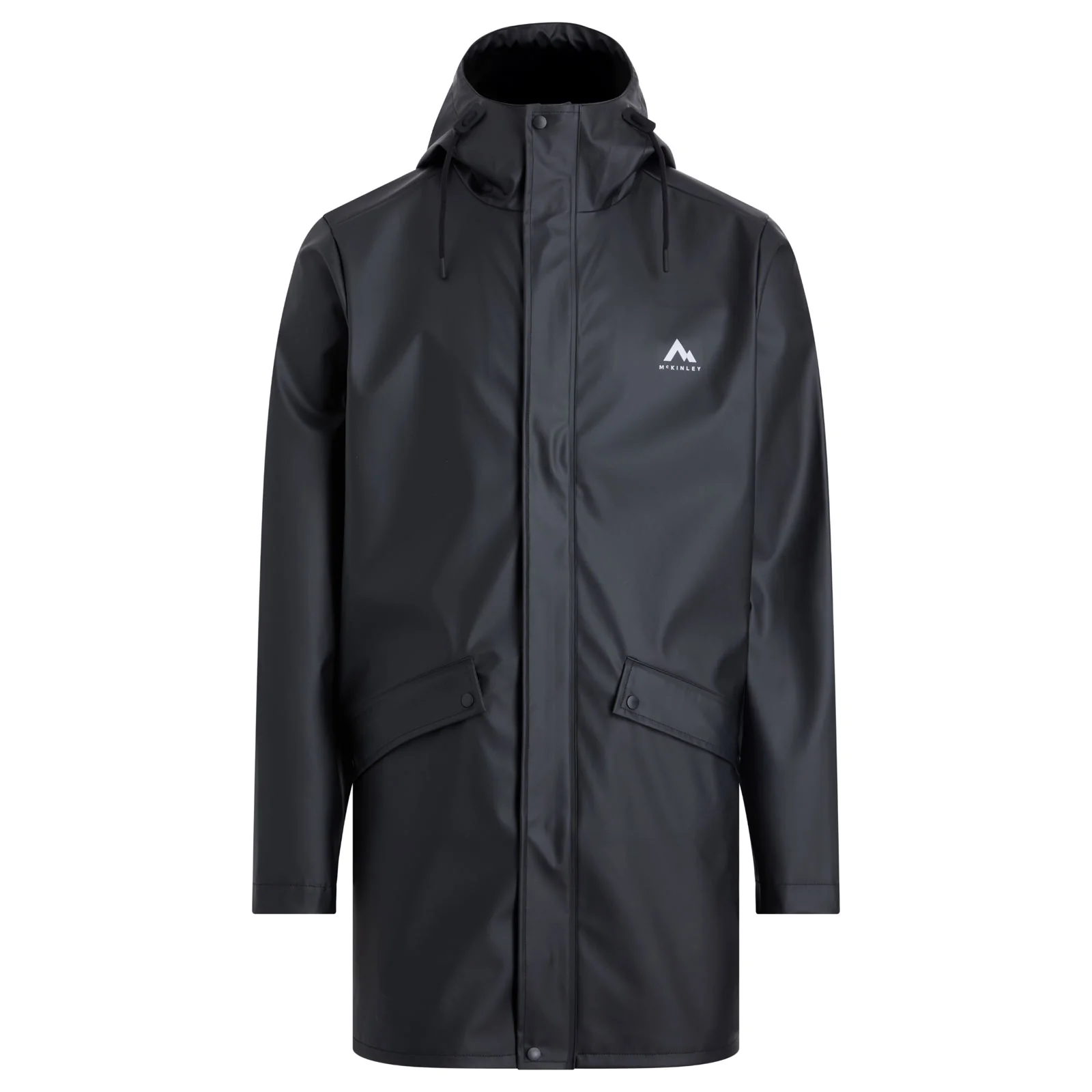 McKinley Arvor Mens Jacket Rain BLACK - Image 7