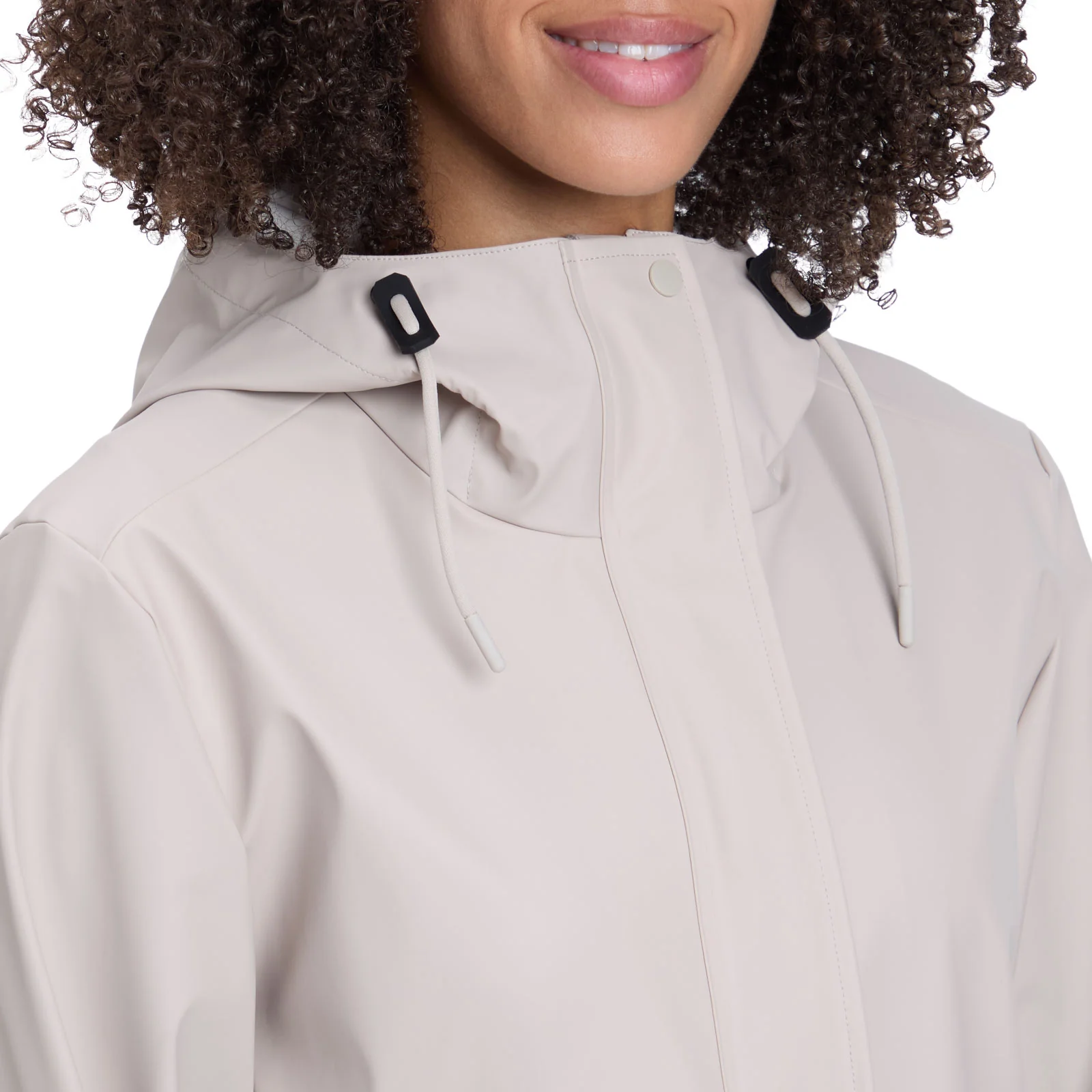 McKinley Arvor Womens Jacket Rain GREY - Image 3