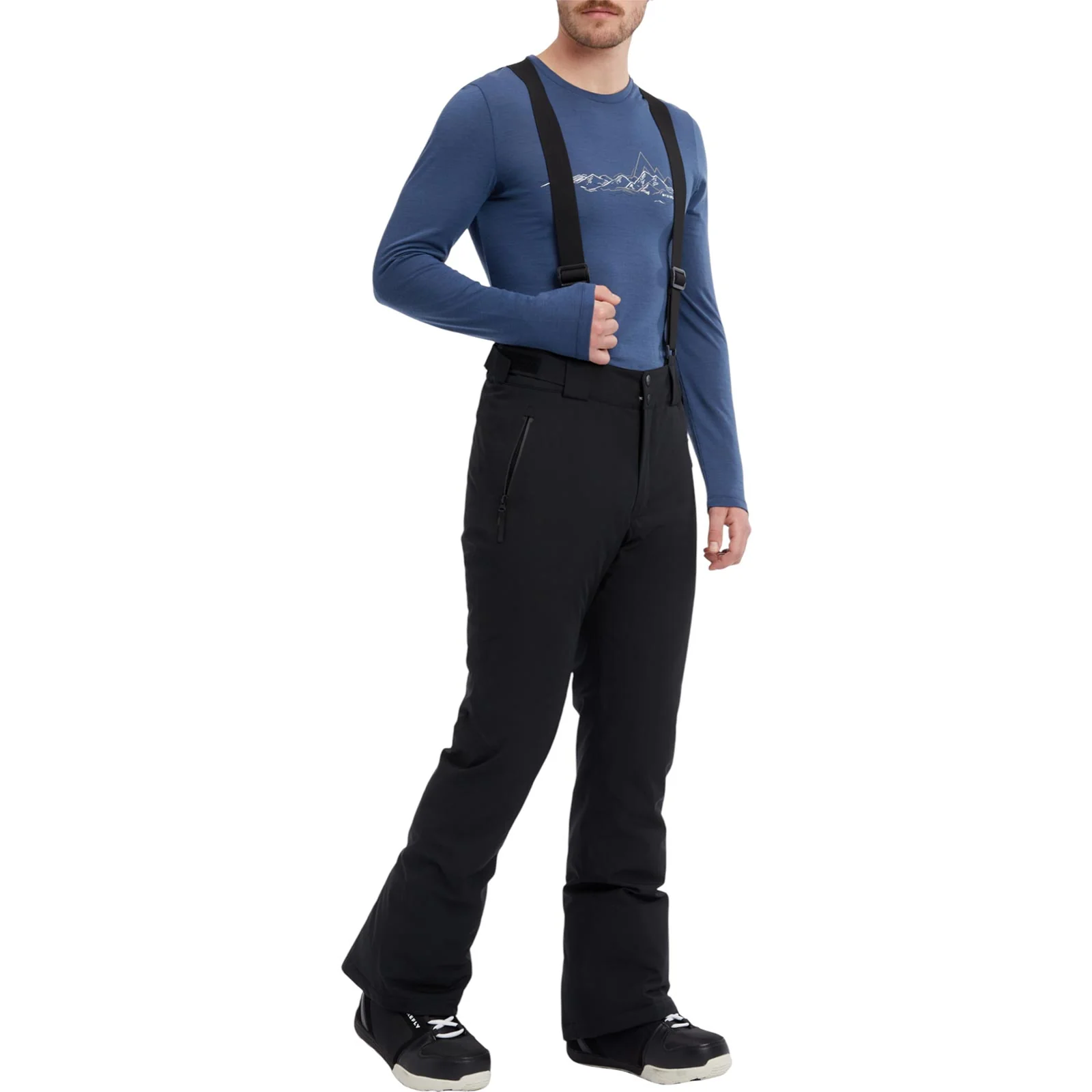 McKinley Mens Dave II 1/1 Padded Pants - Image 7