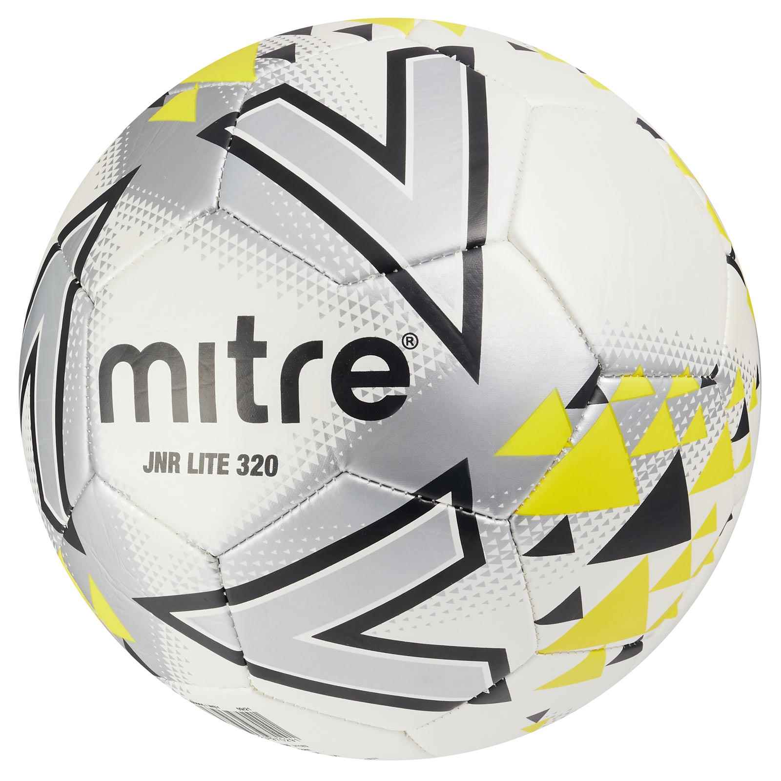 Mitre Jnr Lite 320 Football White/Yellow - Image 5