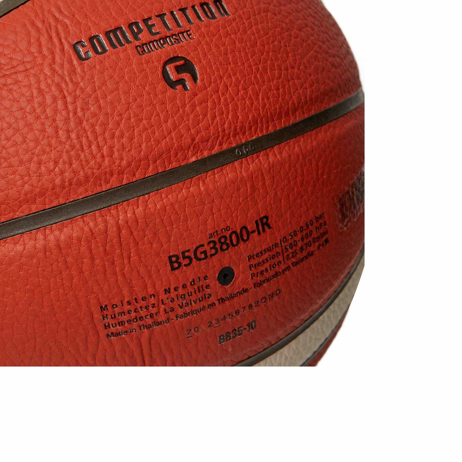 Molten Basketball Ireland Schools Basketball Size 5 - 5 Pack - Image 7