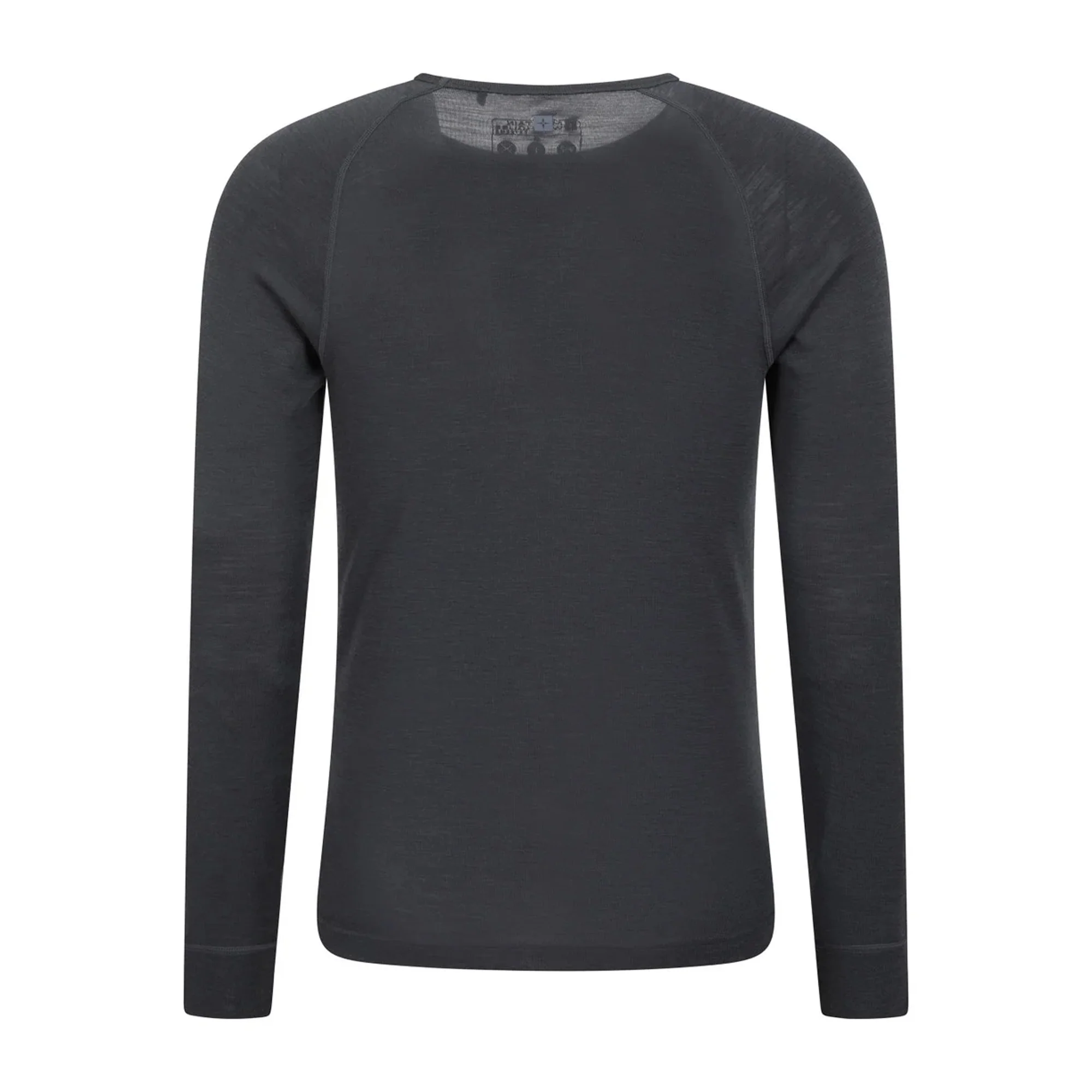 Mountain Warehouse Mens Merino Wool Thermal Top Dark Grey - Image 2