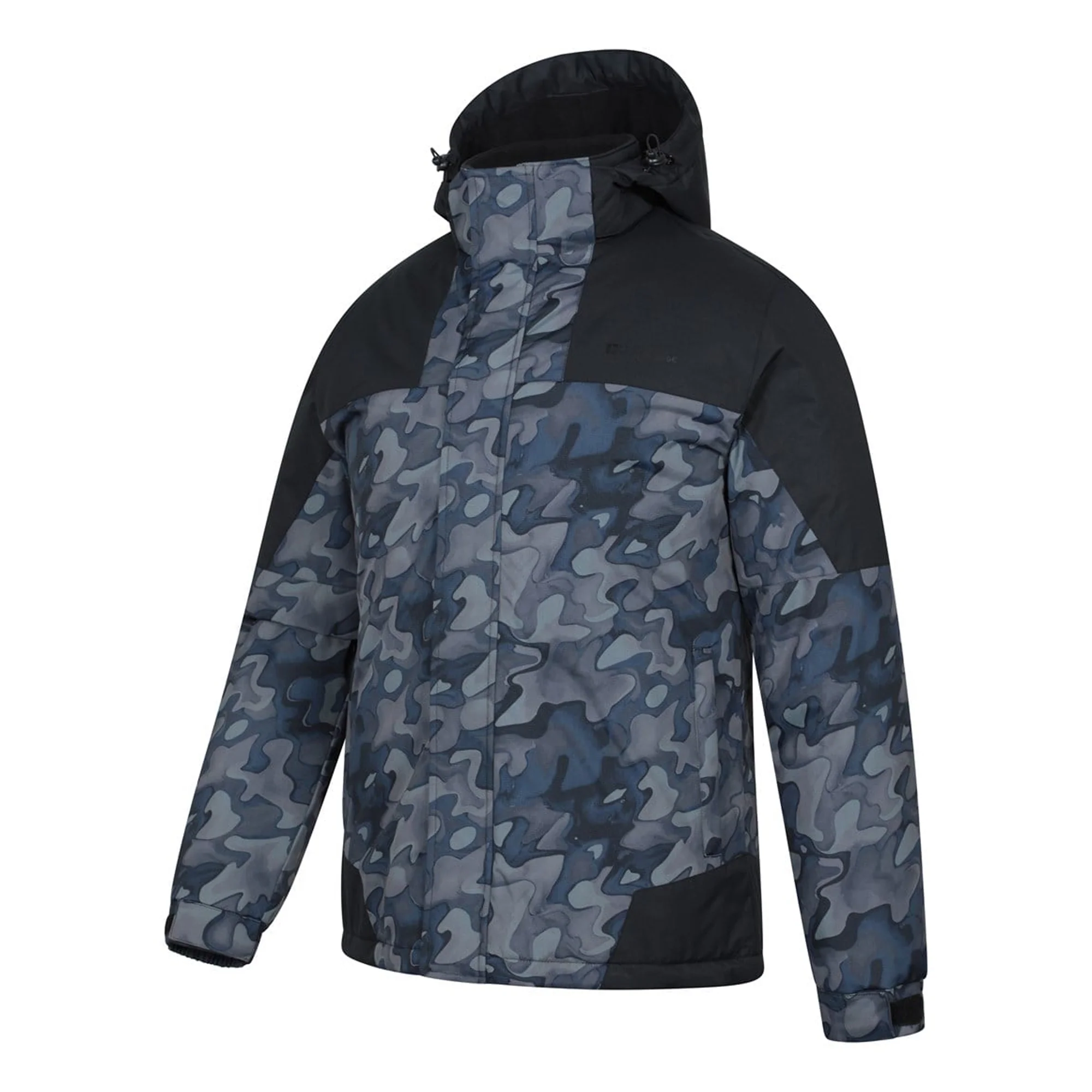 Mountain Warehouse Mens Shadow II Printed Ski Jacket Brown - Image 3