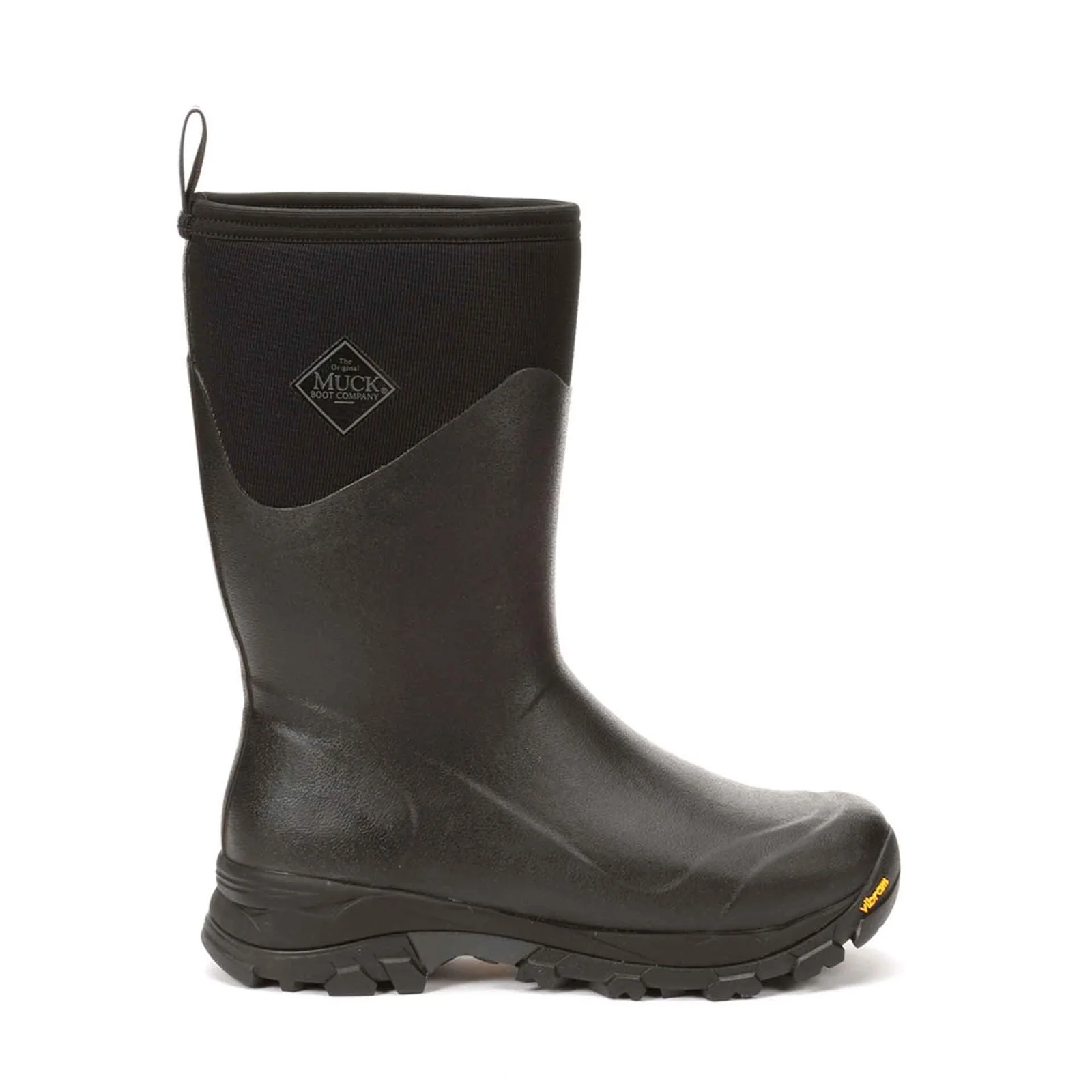 Muck Boots Mens Arctic Ice Mid Wellingtons Black