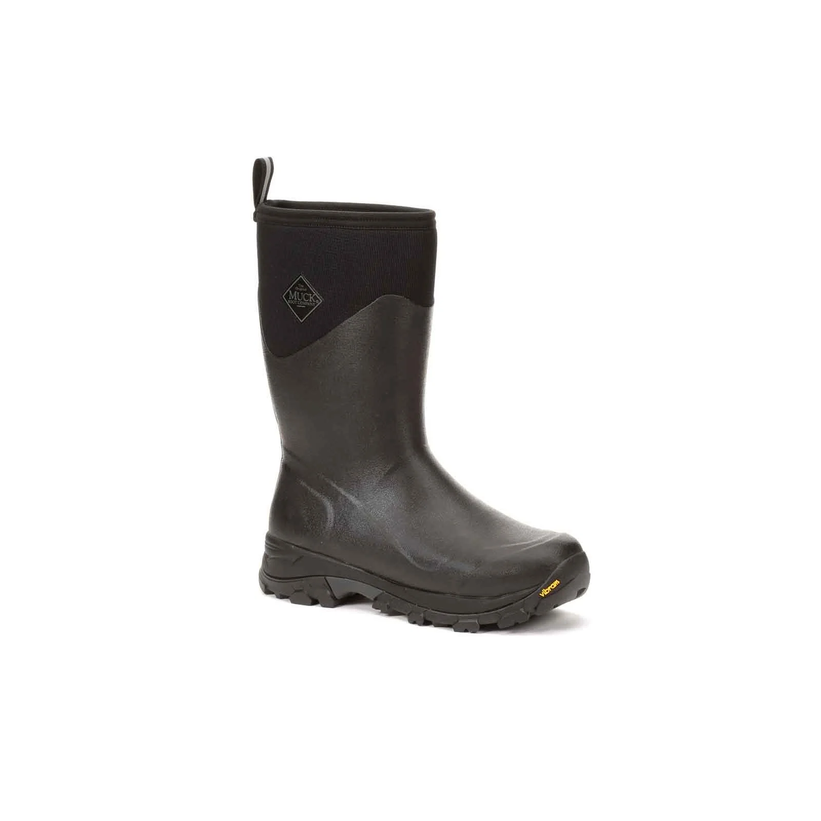 Muck Boots Mens Arctic Ice Mid Wellingtons Black - Image 6