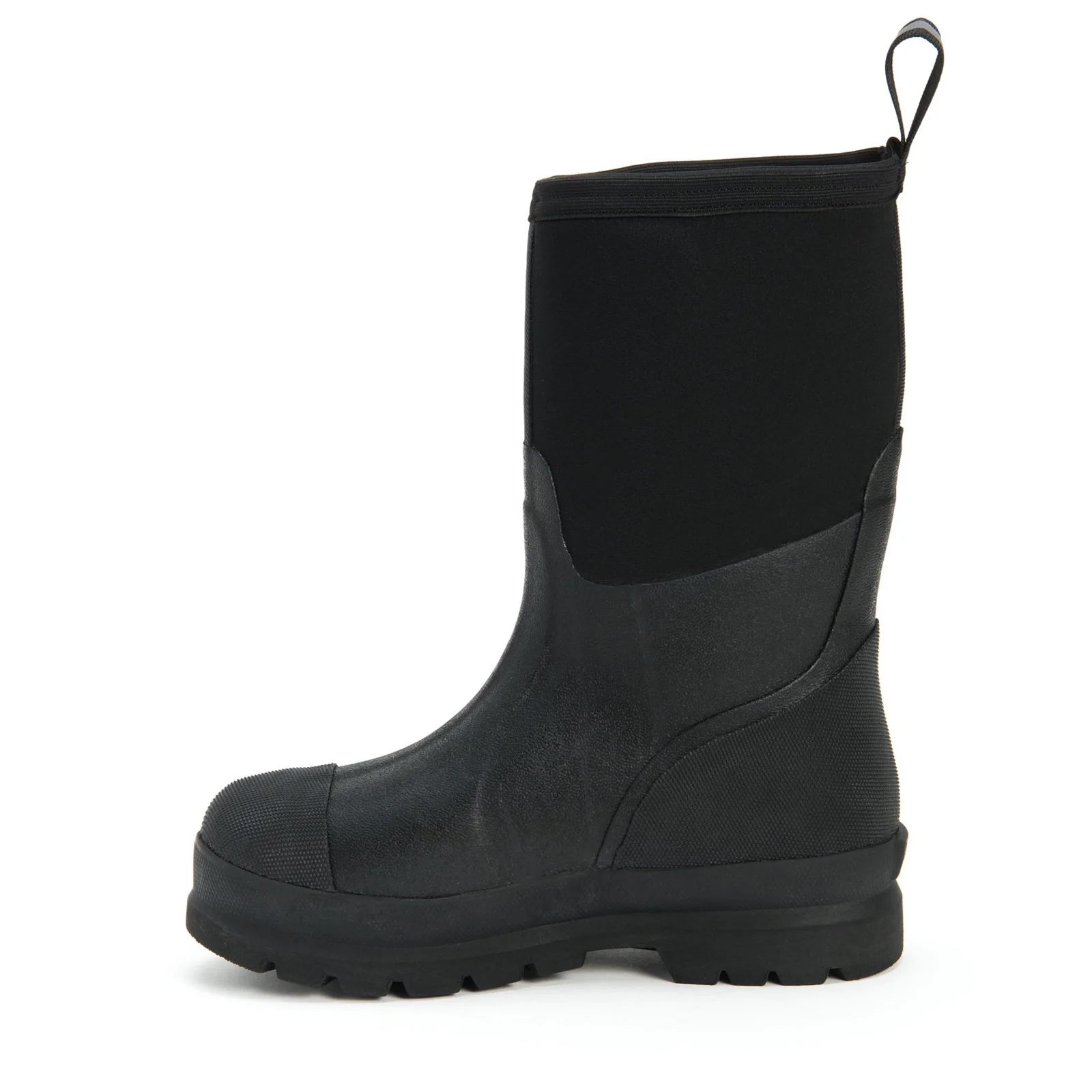 Muck Boots Unisex Chore Classic Mid Patterned Wellington Black - Image 2