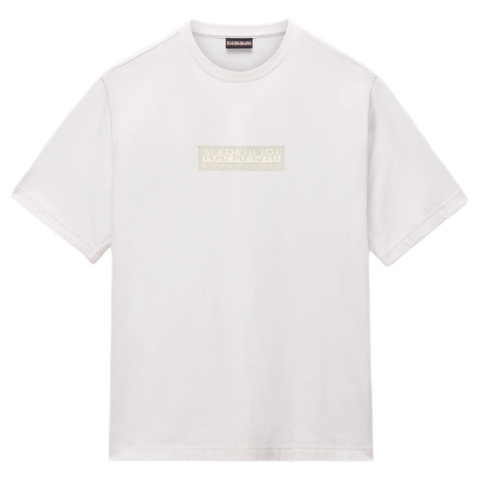 Napapijri Mens B-Box Logo T-Shirt White - Image 3