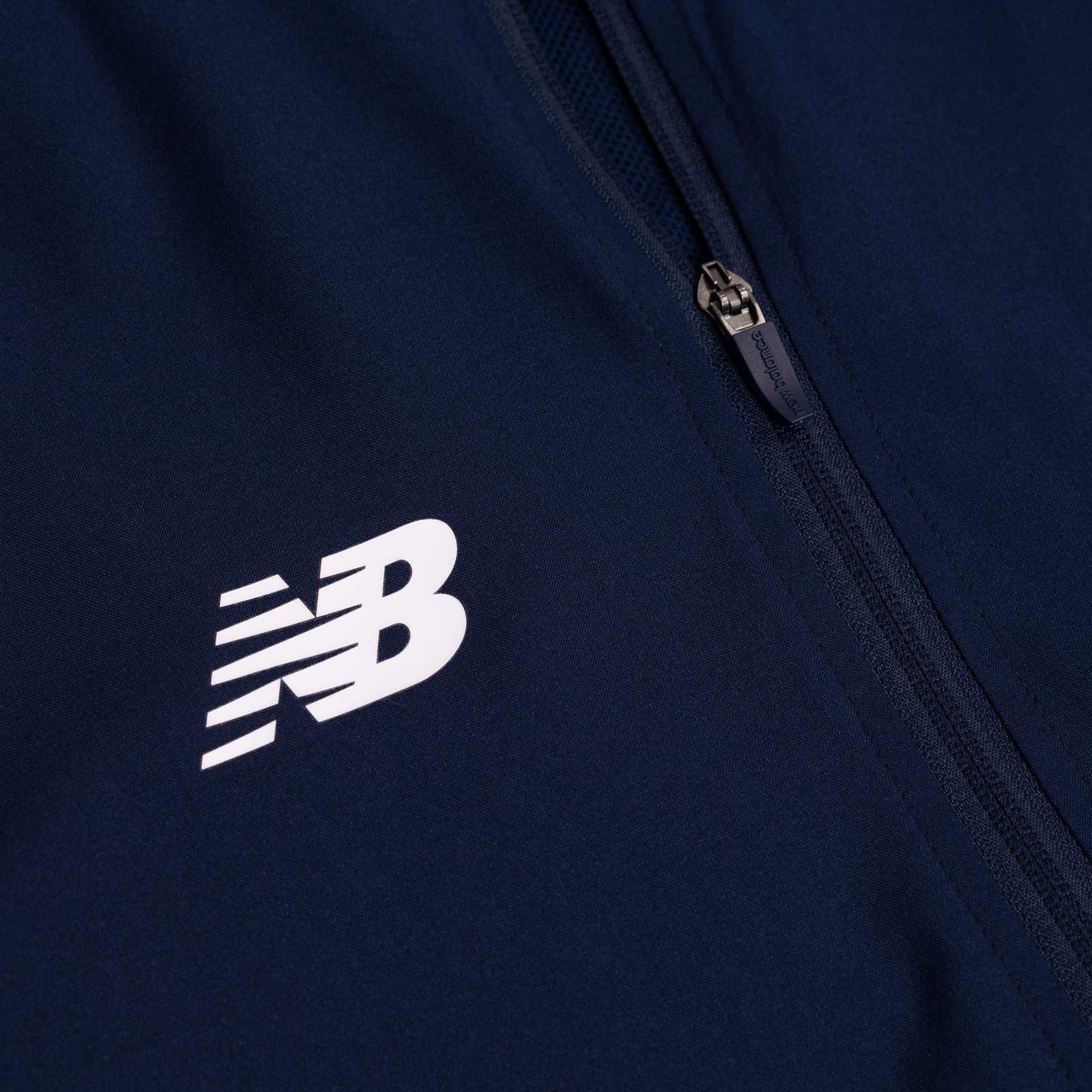 New Balance Mens Training Full-Zip Rain Jacket - Navy - Image 2