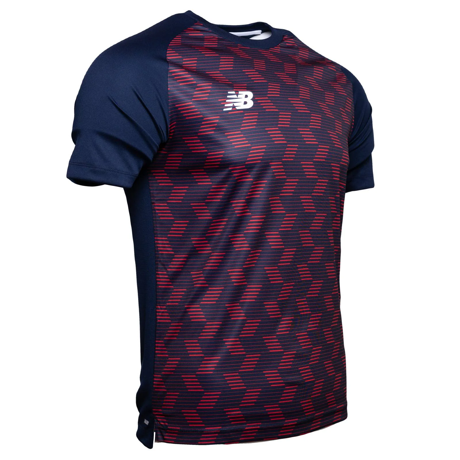 New Balance Short Sleeve Mens Pre-Match Training Jersey - Image 3