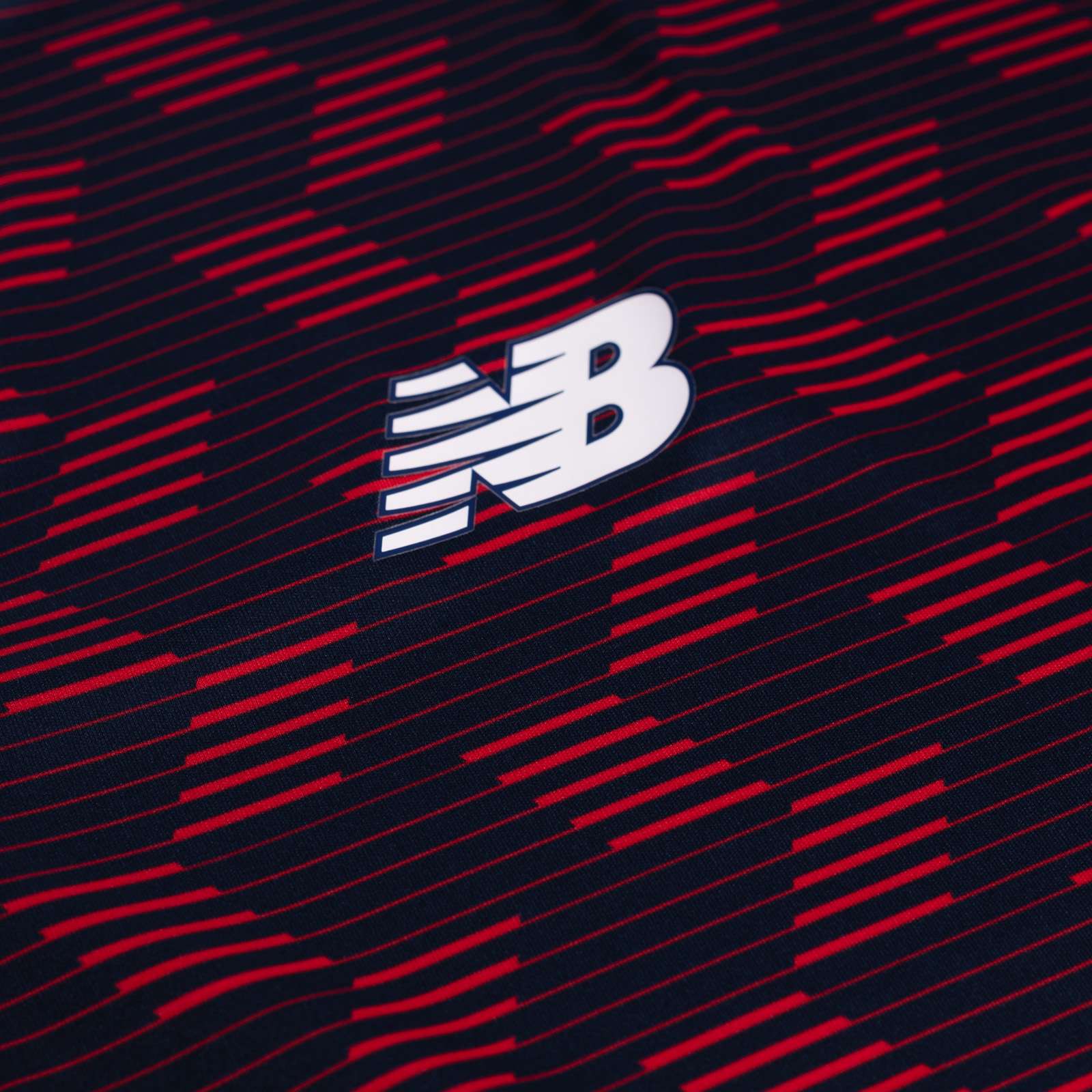 New Balance Short Sleeve Mens Pre-Match Training Jersey - Image 4