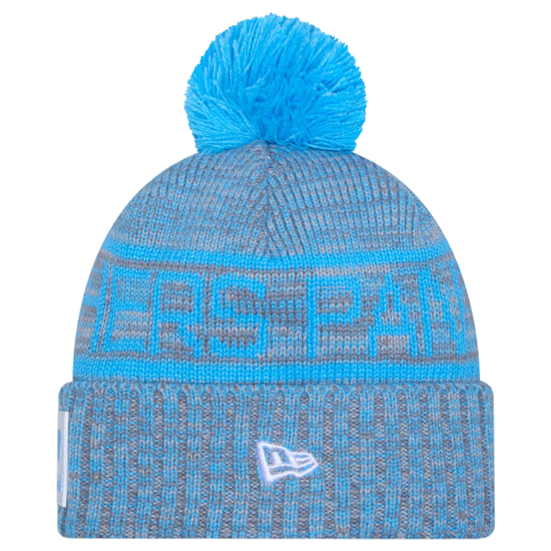 New Era NFL 25 Panthers Bobble Hat Blue - Image 3