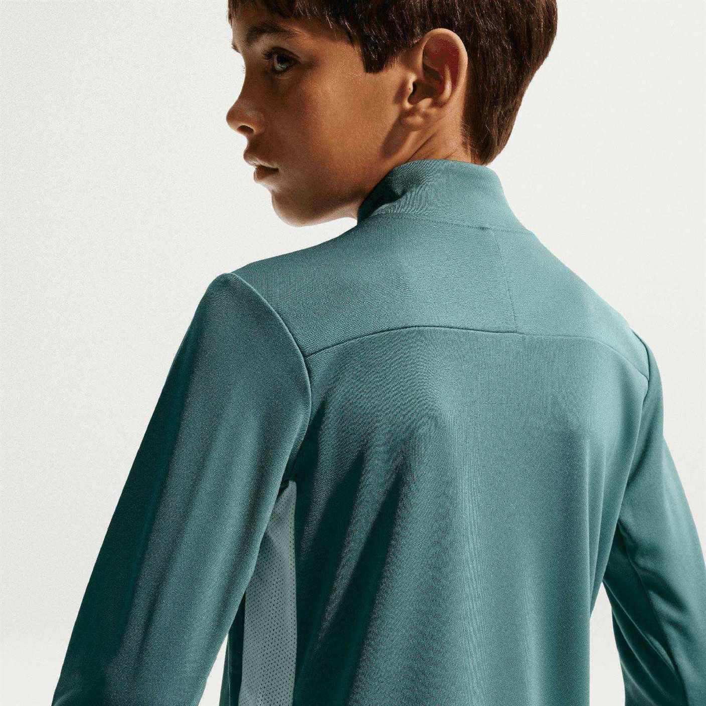 Nike Academy Kids Dri-FIT Long-Sleeve 1/2-Zip Soccer Drill Top - Image 4