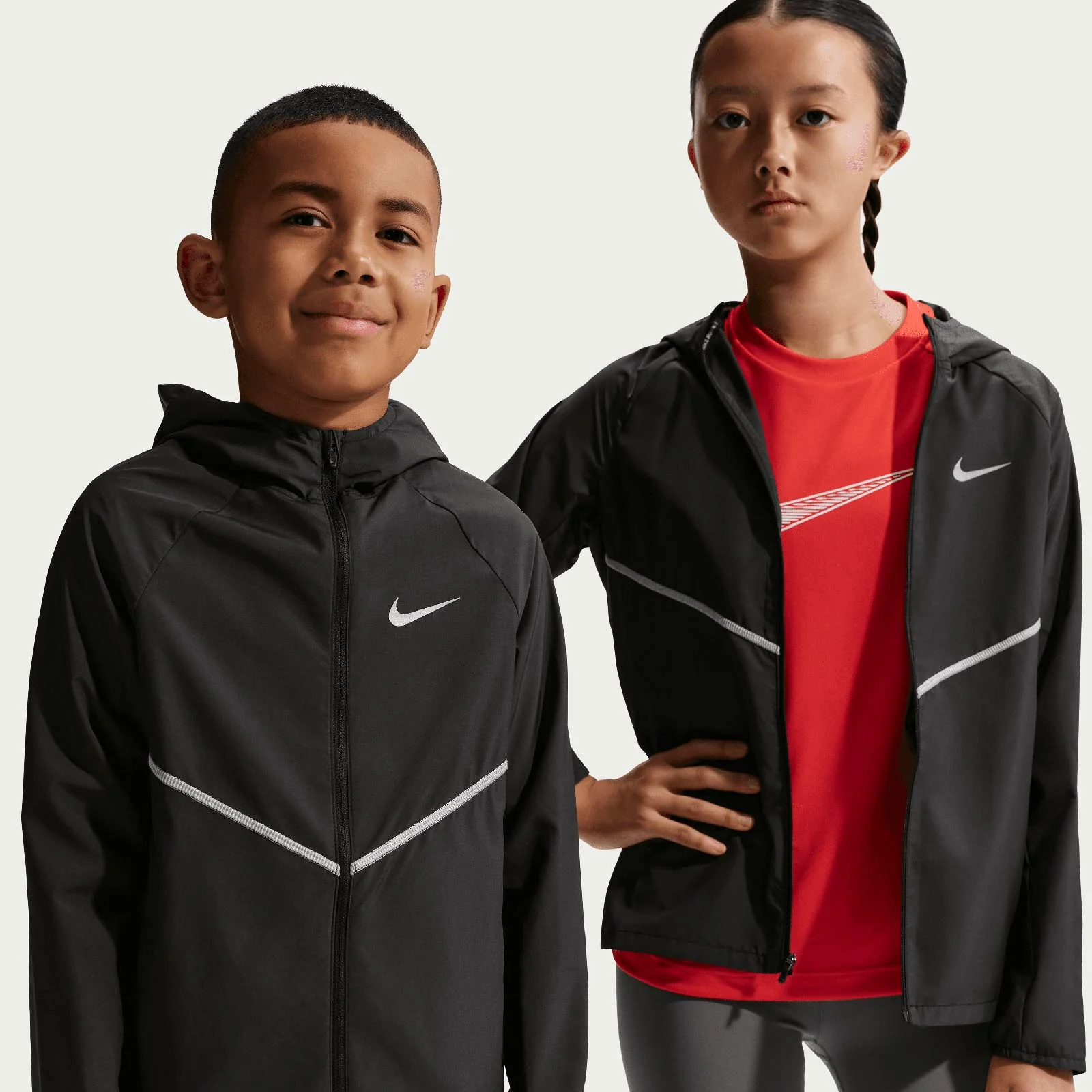 Nike Miler Kids Repel UV Training Jacket - Image 3