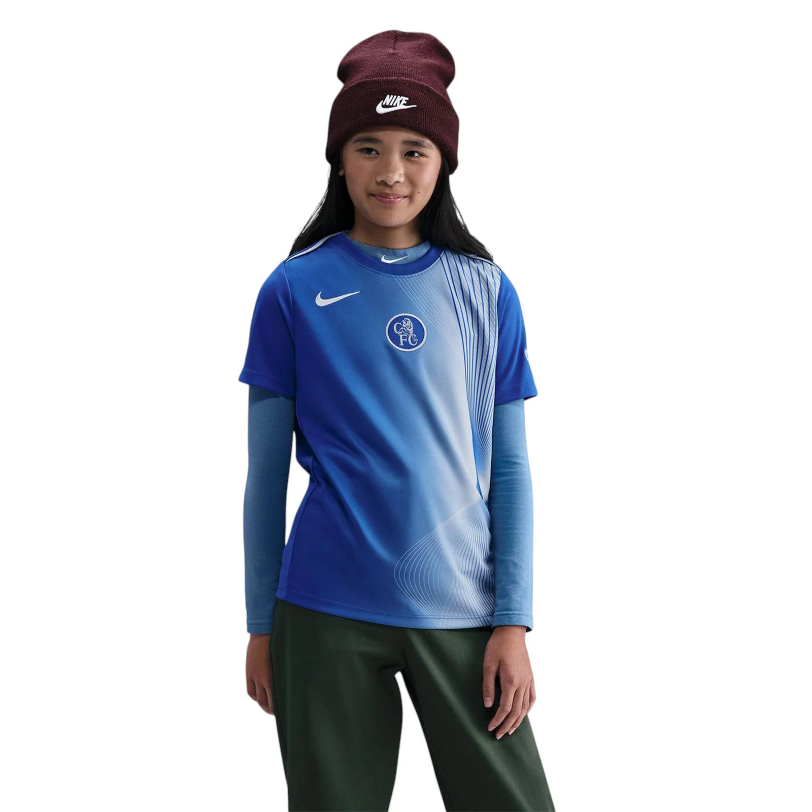 Nike Chelsea FC Academy Pro Third Kids Dri-FIT Soccer Pre-Match Top