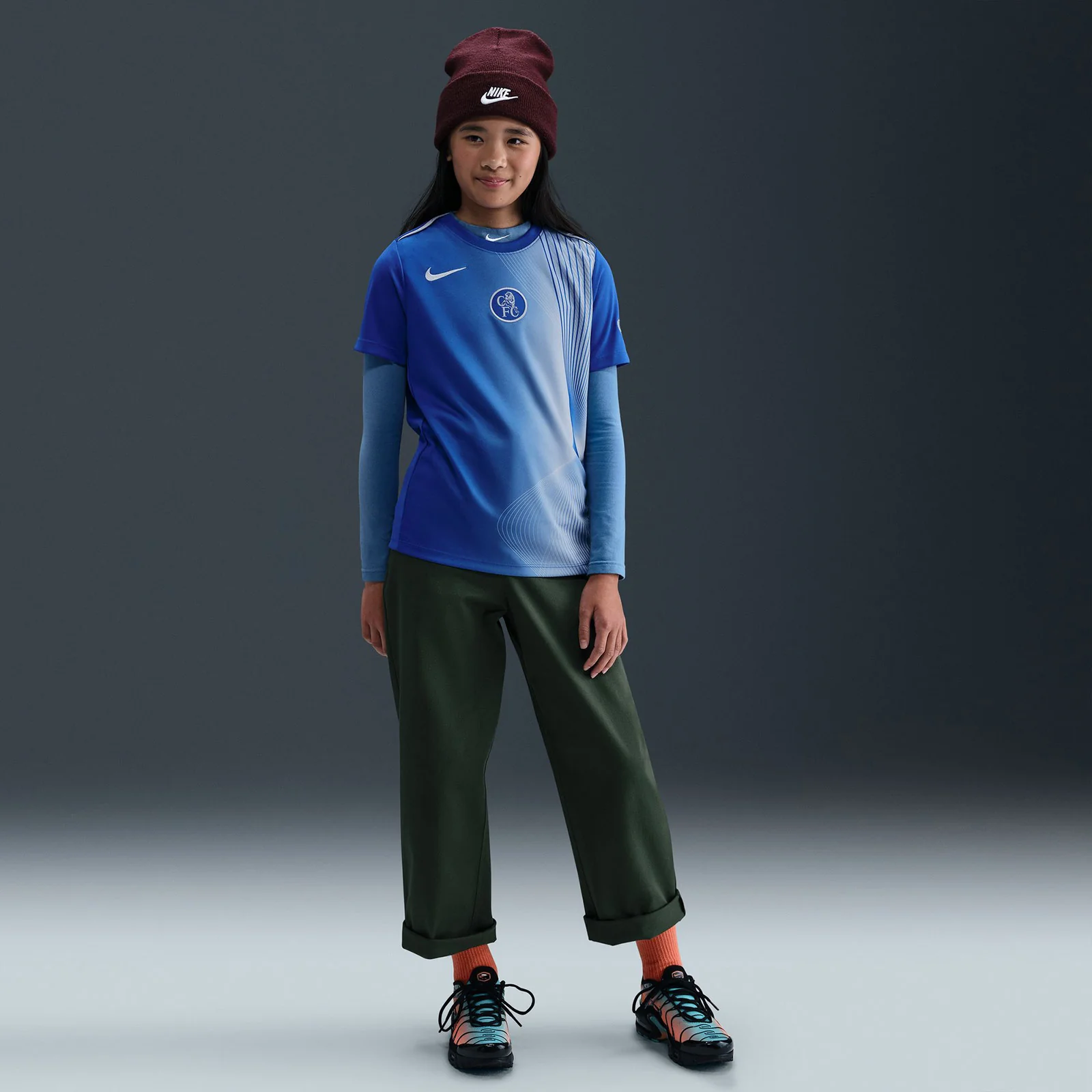 Nike Chelsea FC Academy Pro Third Kids Dri-FIT Soccer Pre-Match Top - Image 6