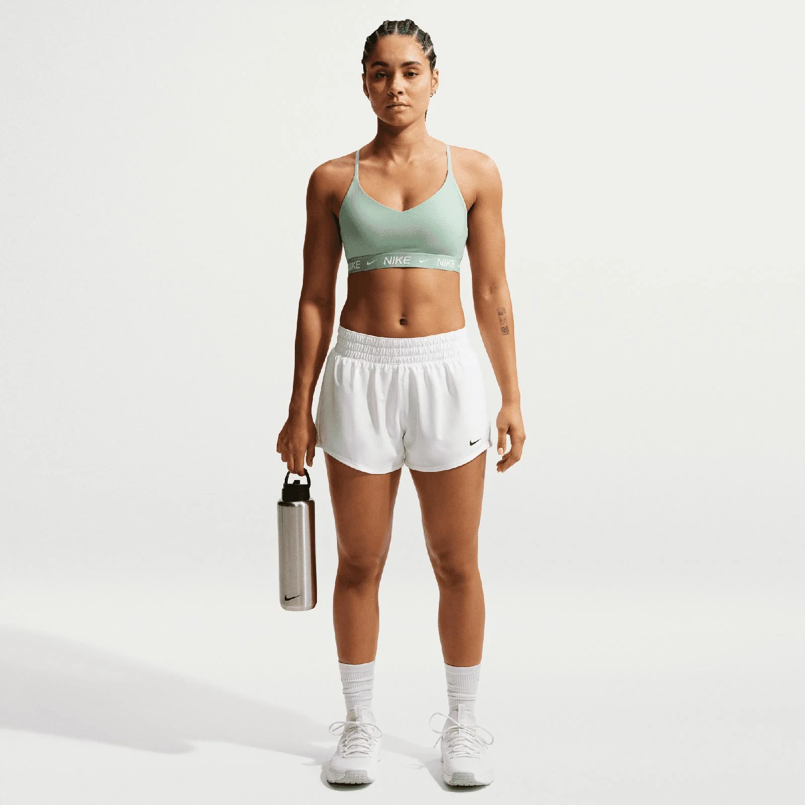 Nike Indy Light Support Womens Padded Adjustable Sports Bra - Image 4